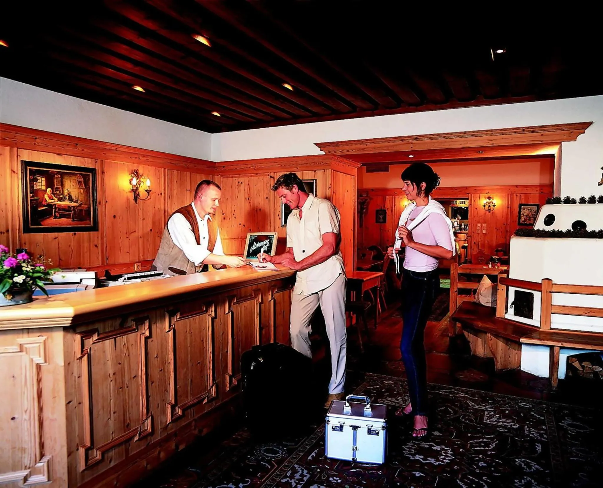 Lobby or reception in Aldranser Hof