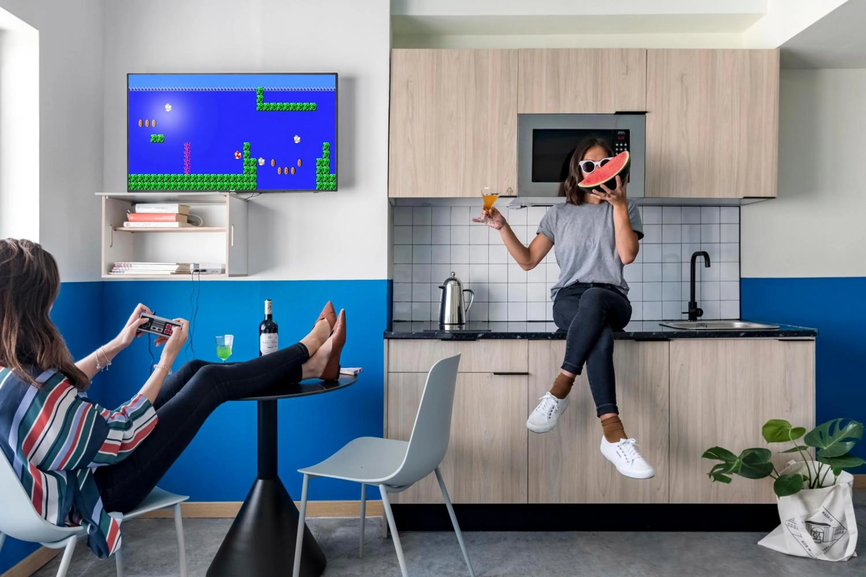 kitchen in Bob W Madrid Chueca