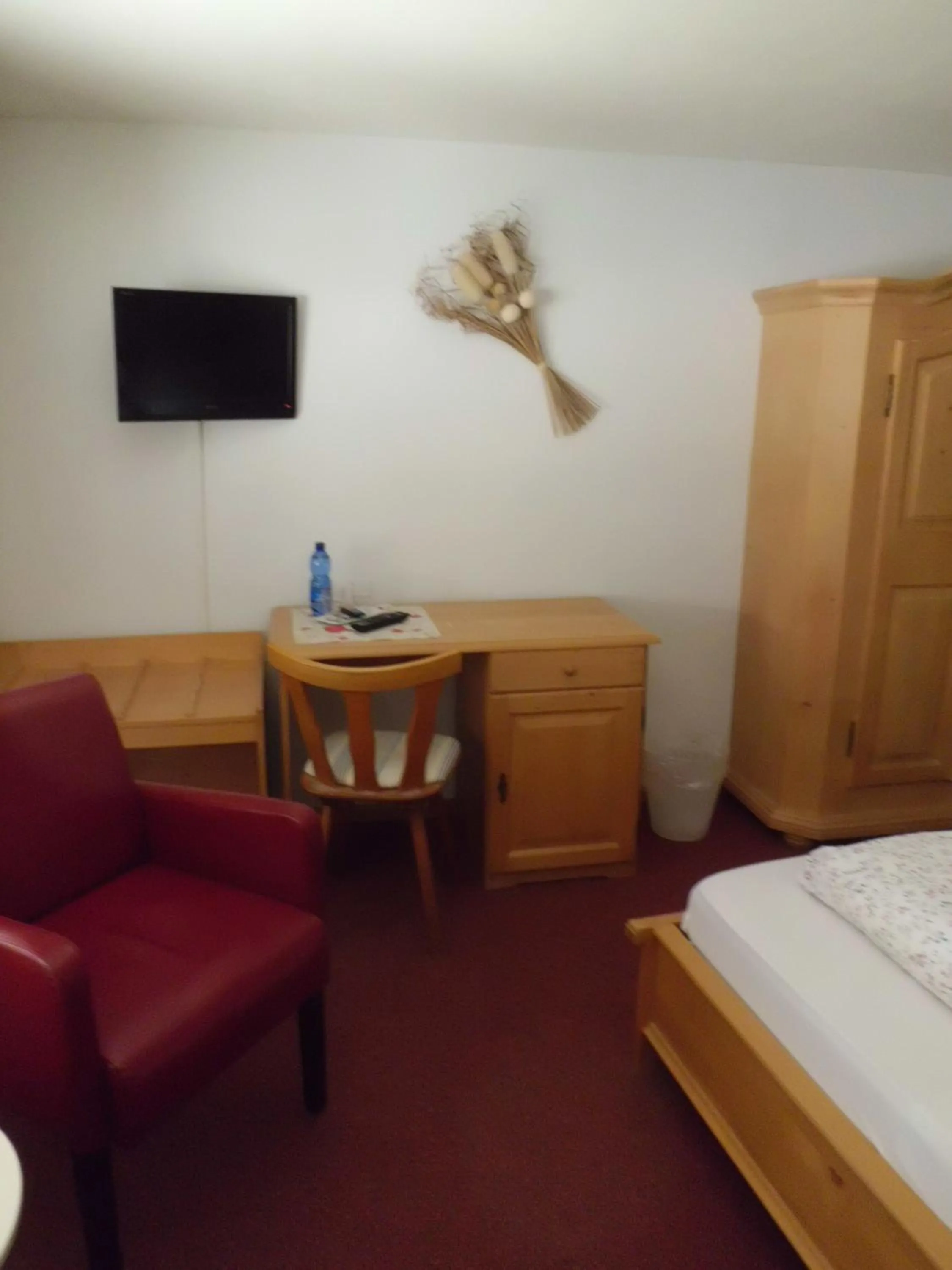 Bed in Pension Wiesengrund