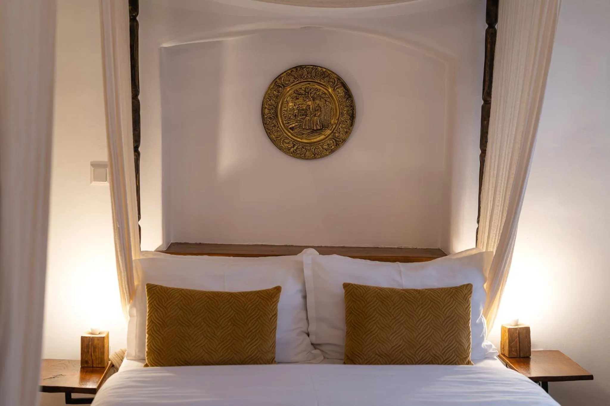 Bed in Boutique Hotel von Graf