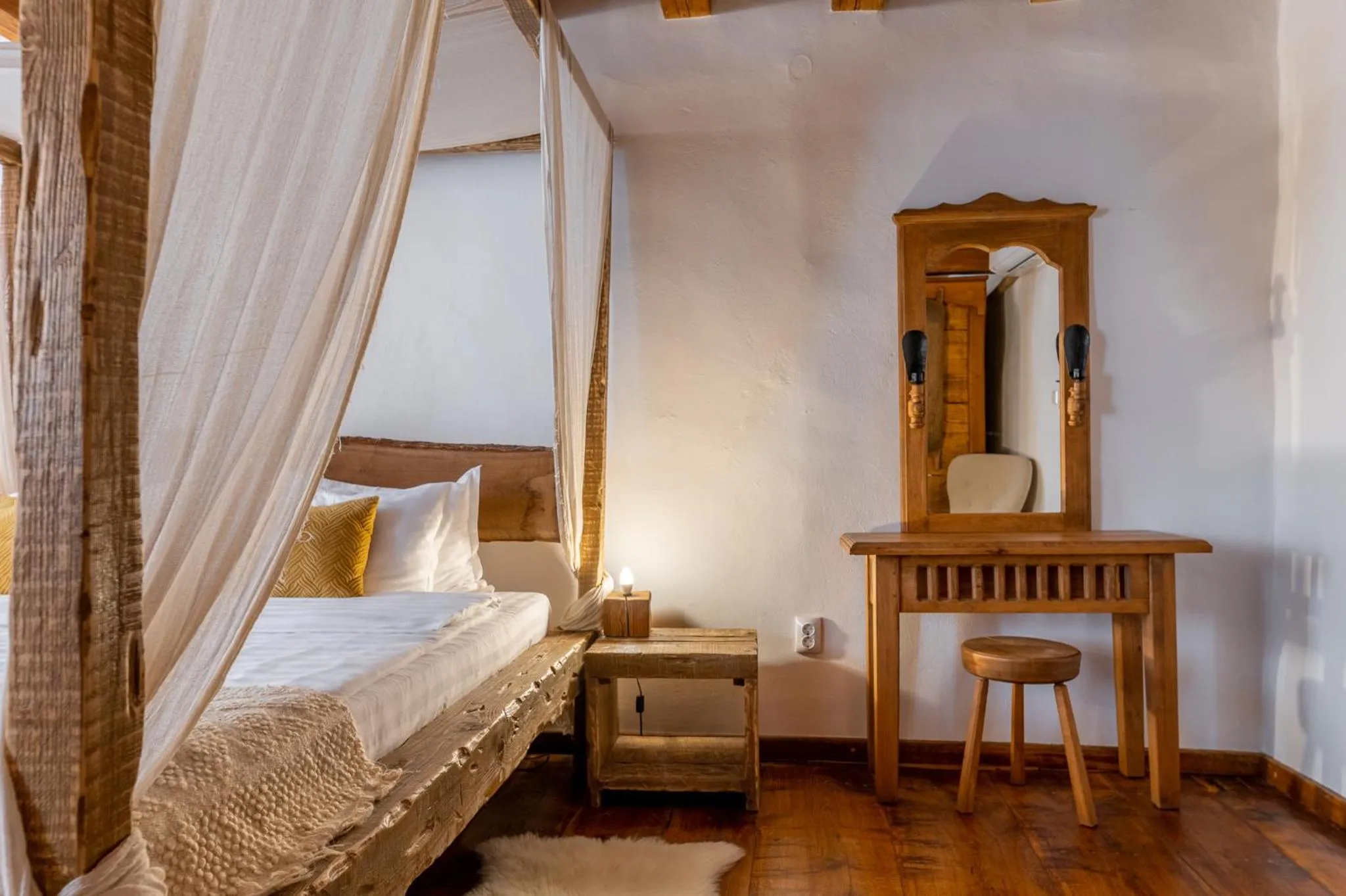 Bedroom, Bed in Boutique Hotel von Graf