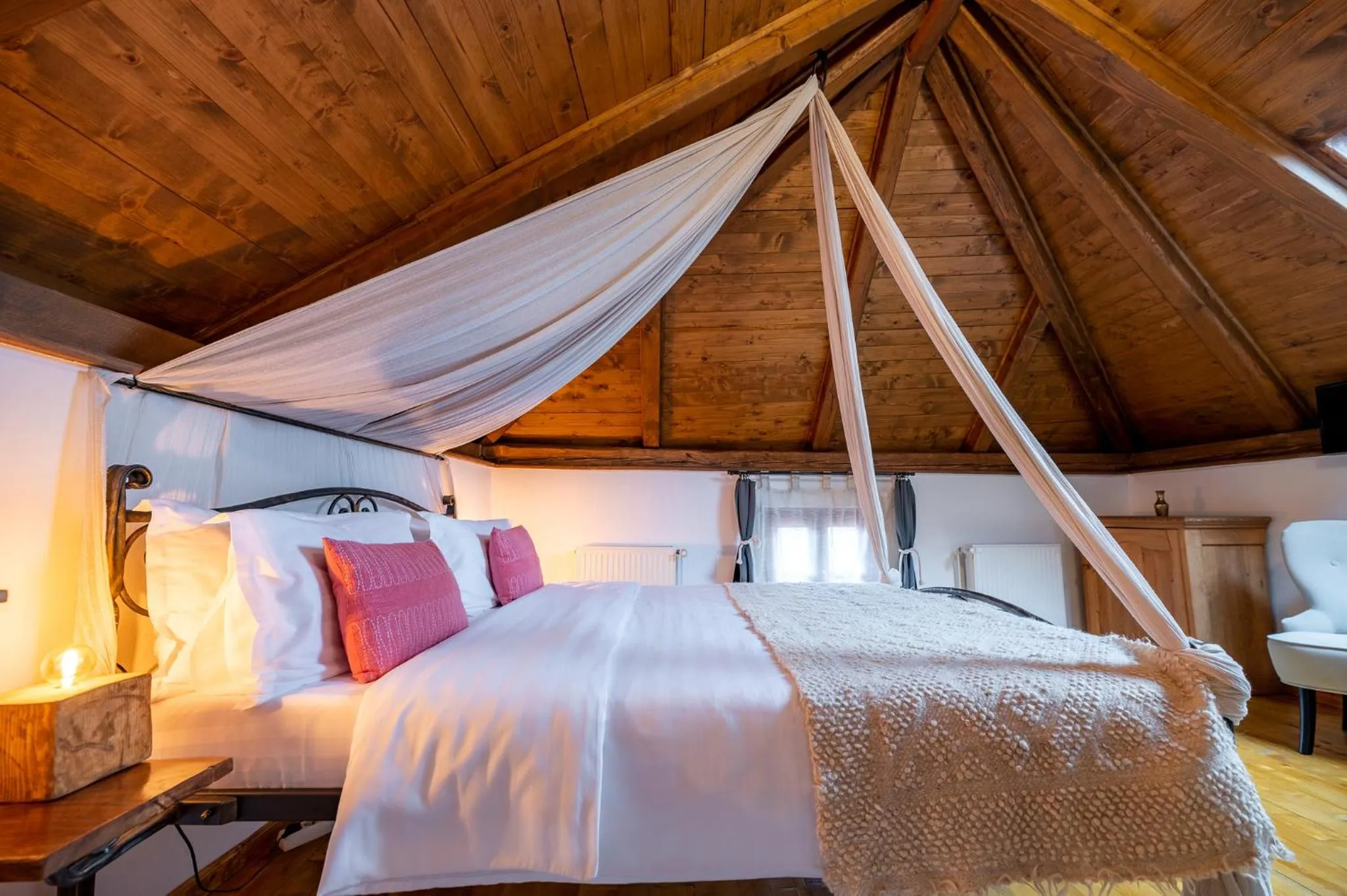 Bed in Boutique Hotel von Graf