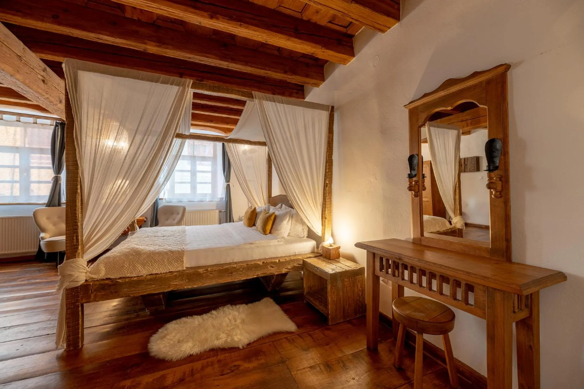 Bed in Boutique Hotel von Graf