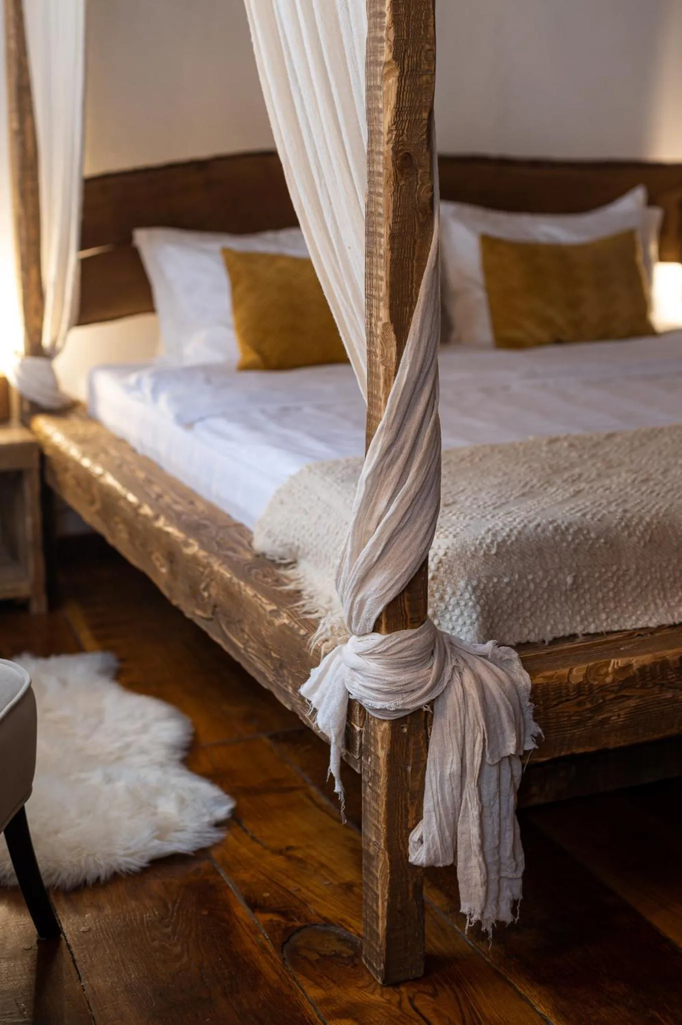 Bed in Boutique Hotel von Graf