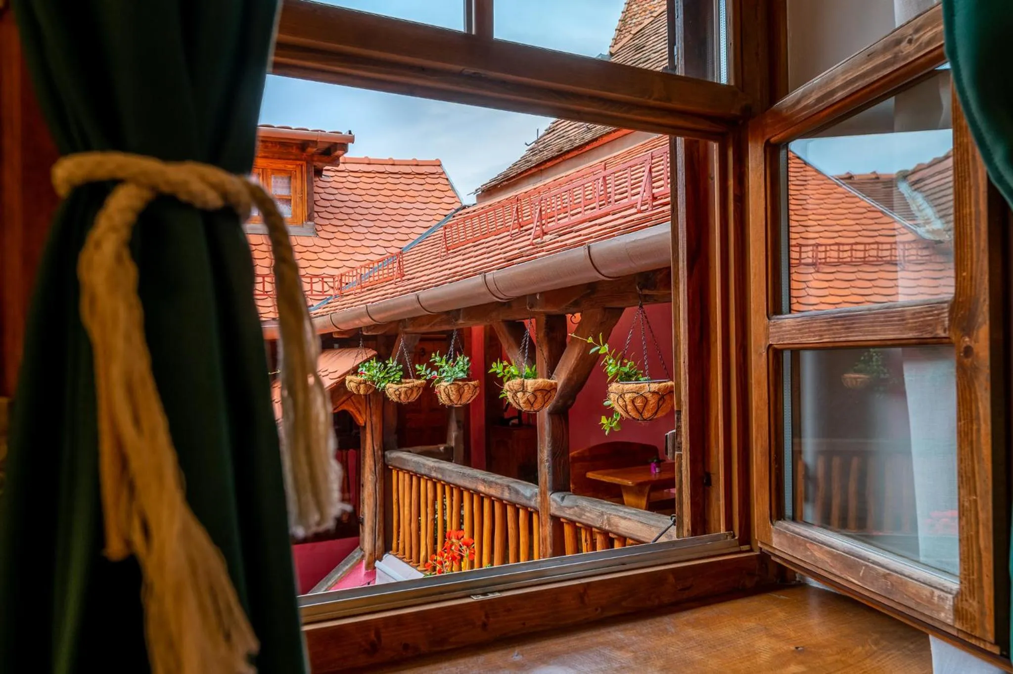 Patio in Boutique Hotel von Graf