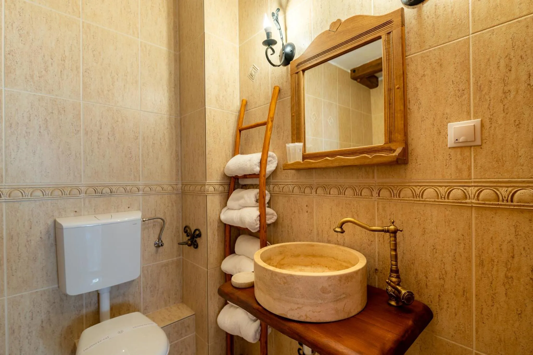 Bathroom in Boutique Hotel von Graf