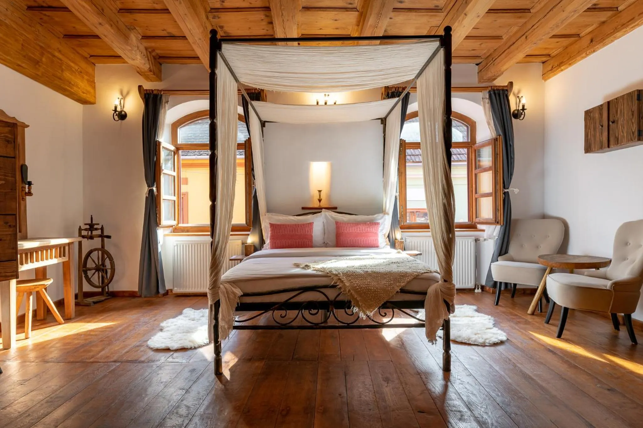 Bedroom, Bed in Boutique Hotel von Graf