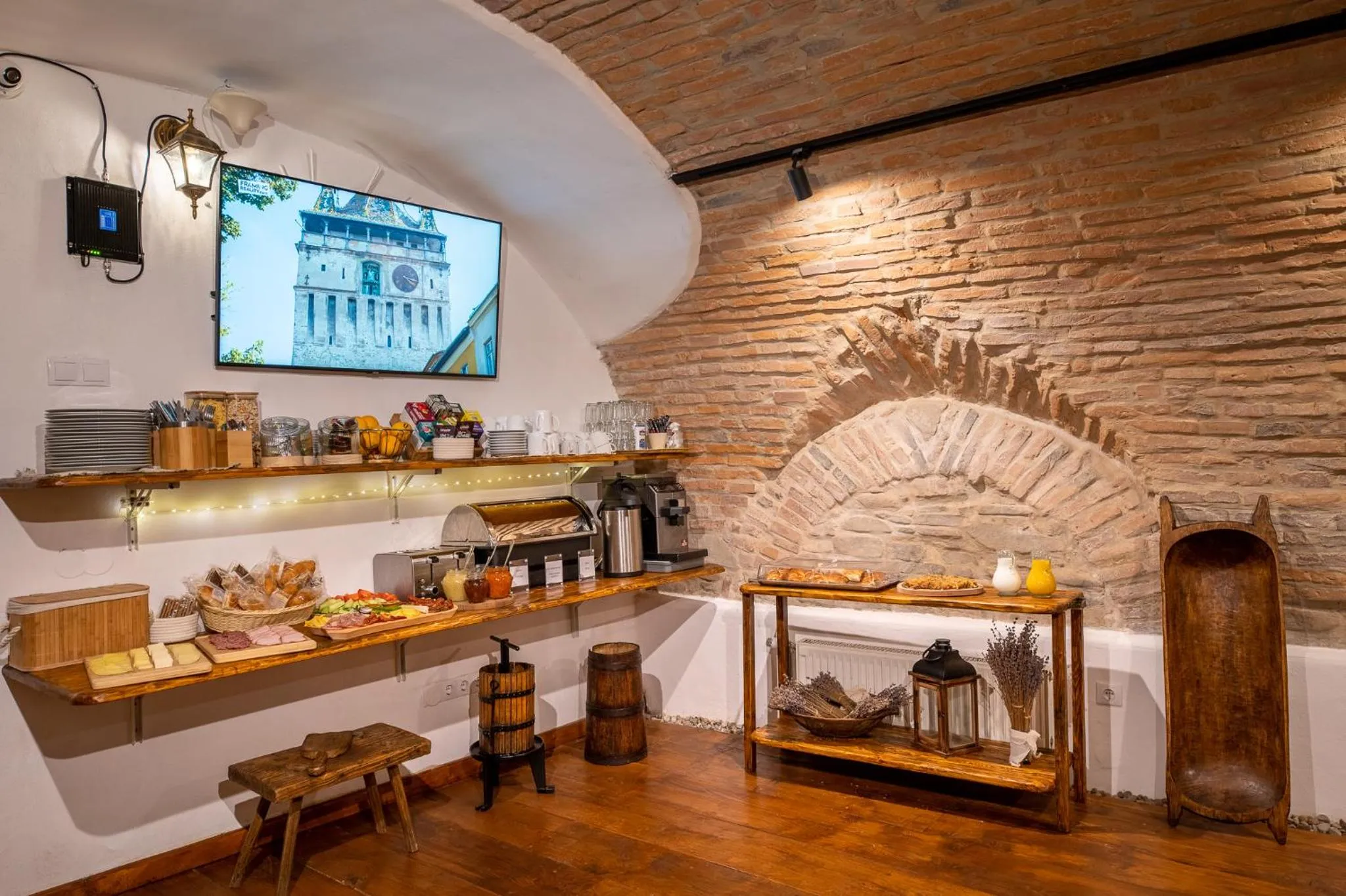 Breakfast in Boutique Hotel von Graf