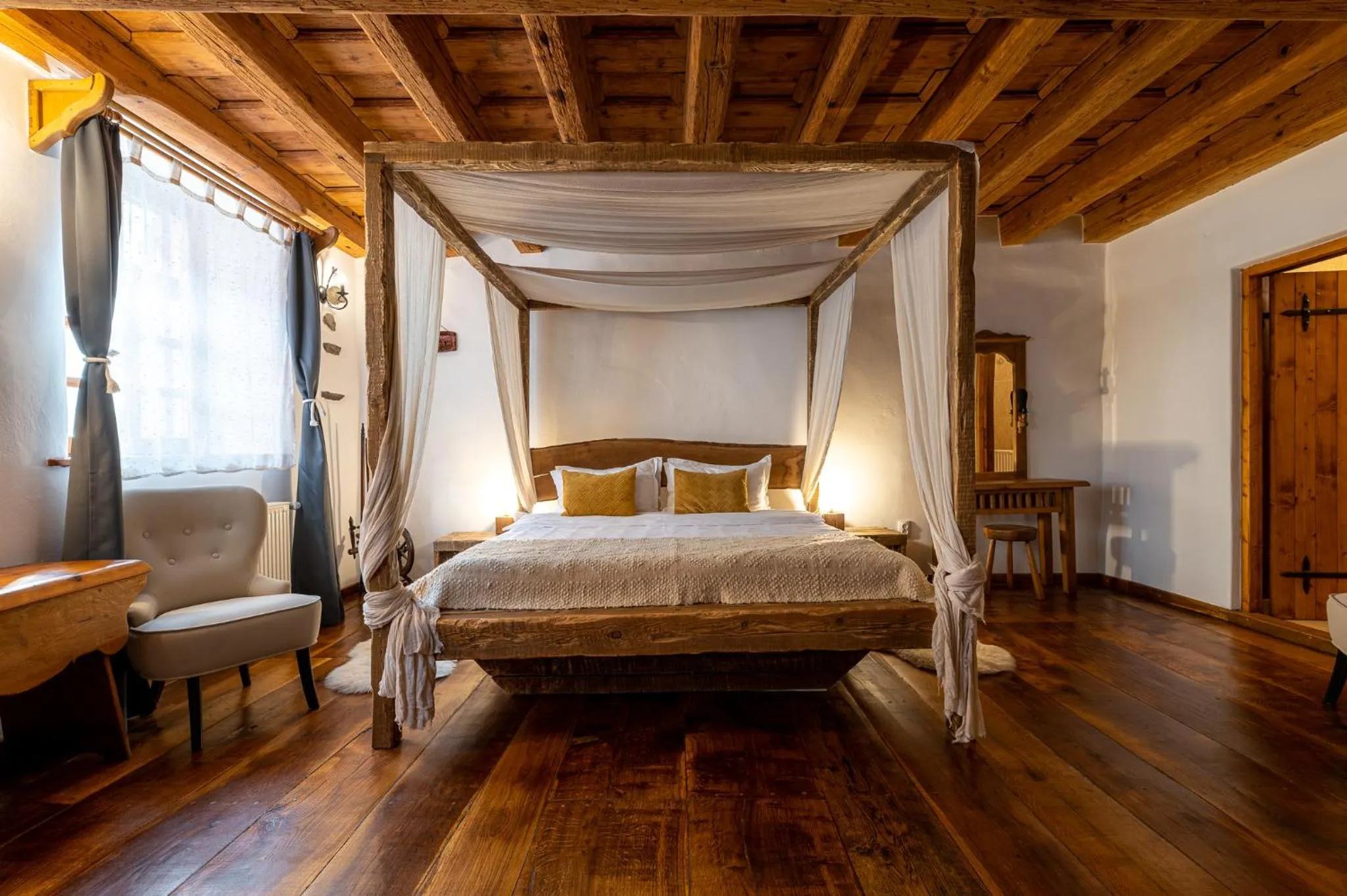Bed in Boutique Hotel von Graf