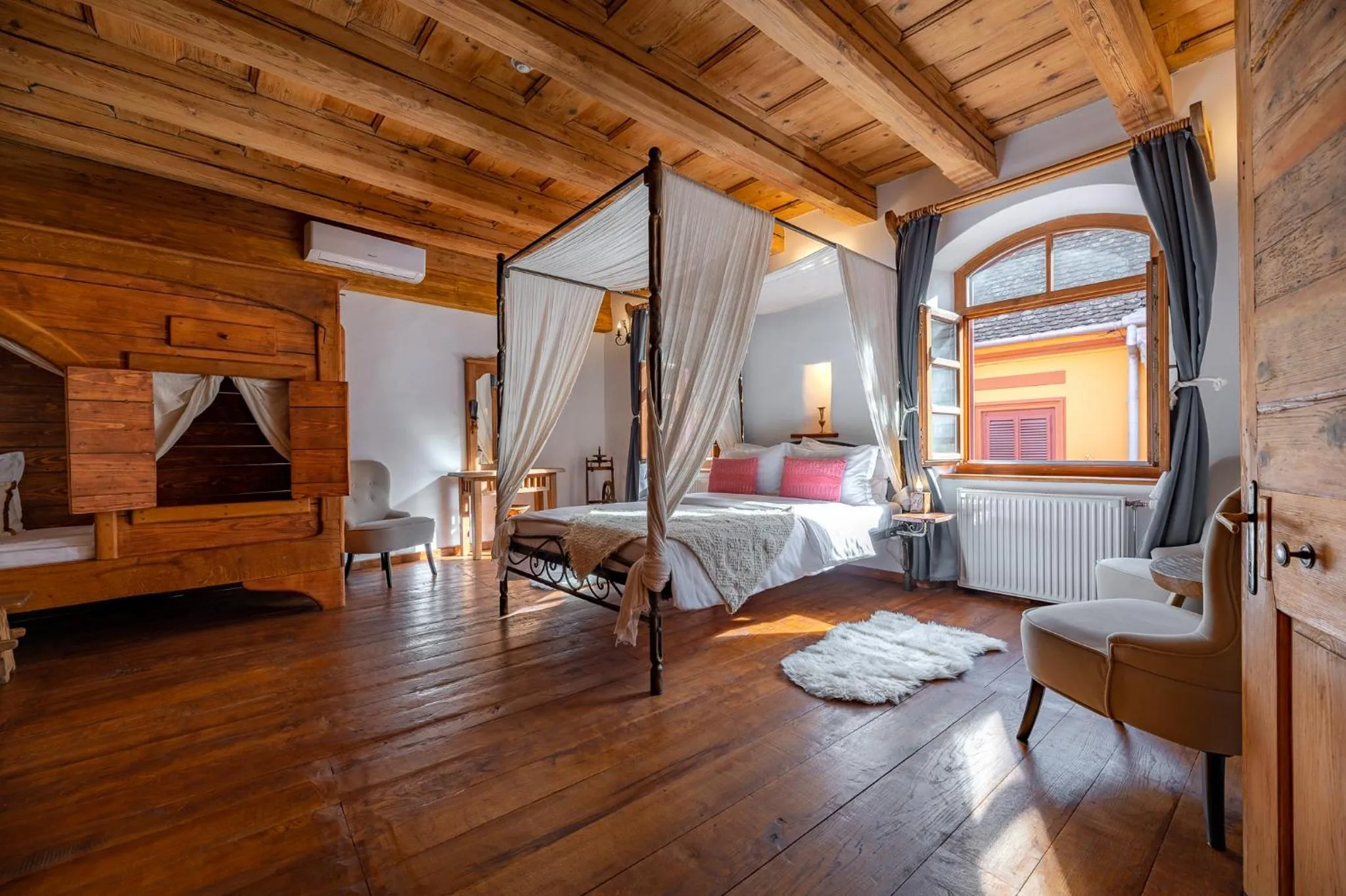 Bed in Boutique Hotel von Graf