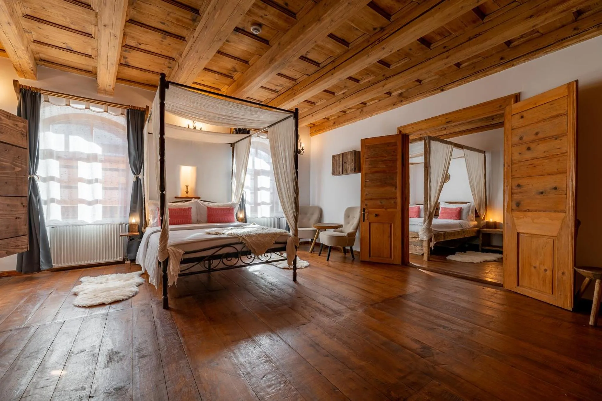 Bedroom, Bed in Boutique Hotel von Graf