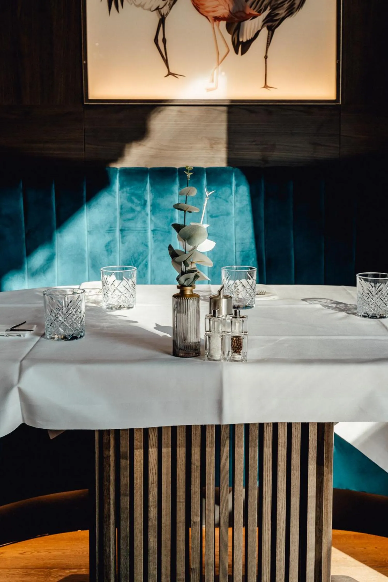 Restaurant/places to eat in O11 Boutique Hotel Vienna