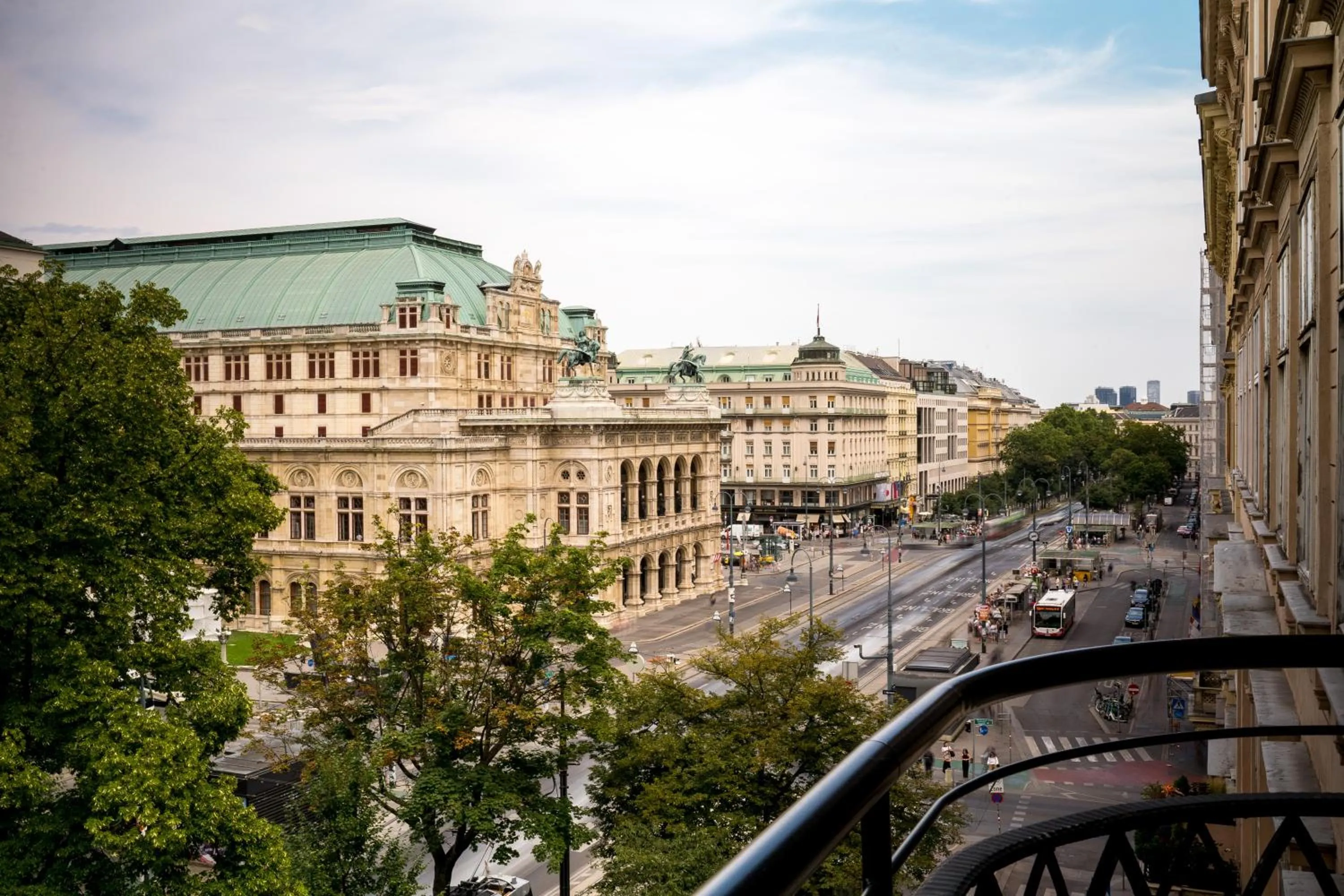 Balcony/Terrace in O11 Boutique Hotel Vienna