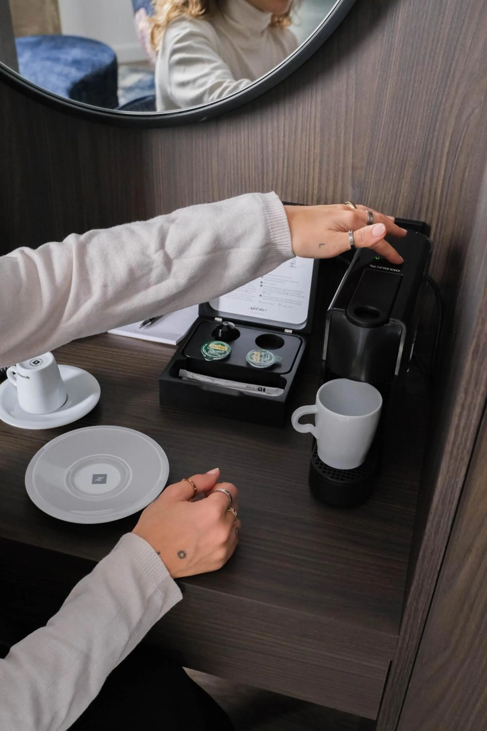 Coffee/tea facilities in O11 Boutique Hotel Vienna