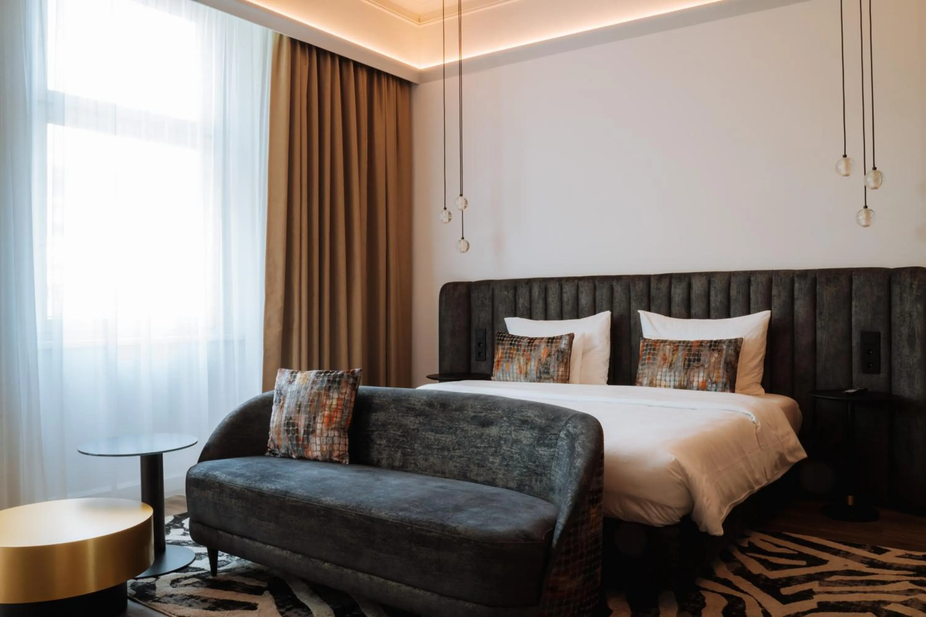 Photo of the whole room, Bed in O11 Boutique Hotel Vienna