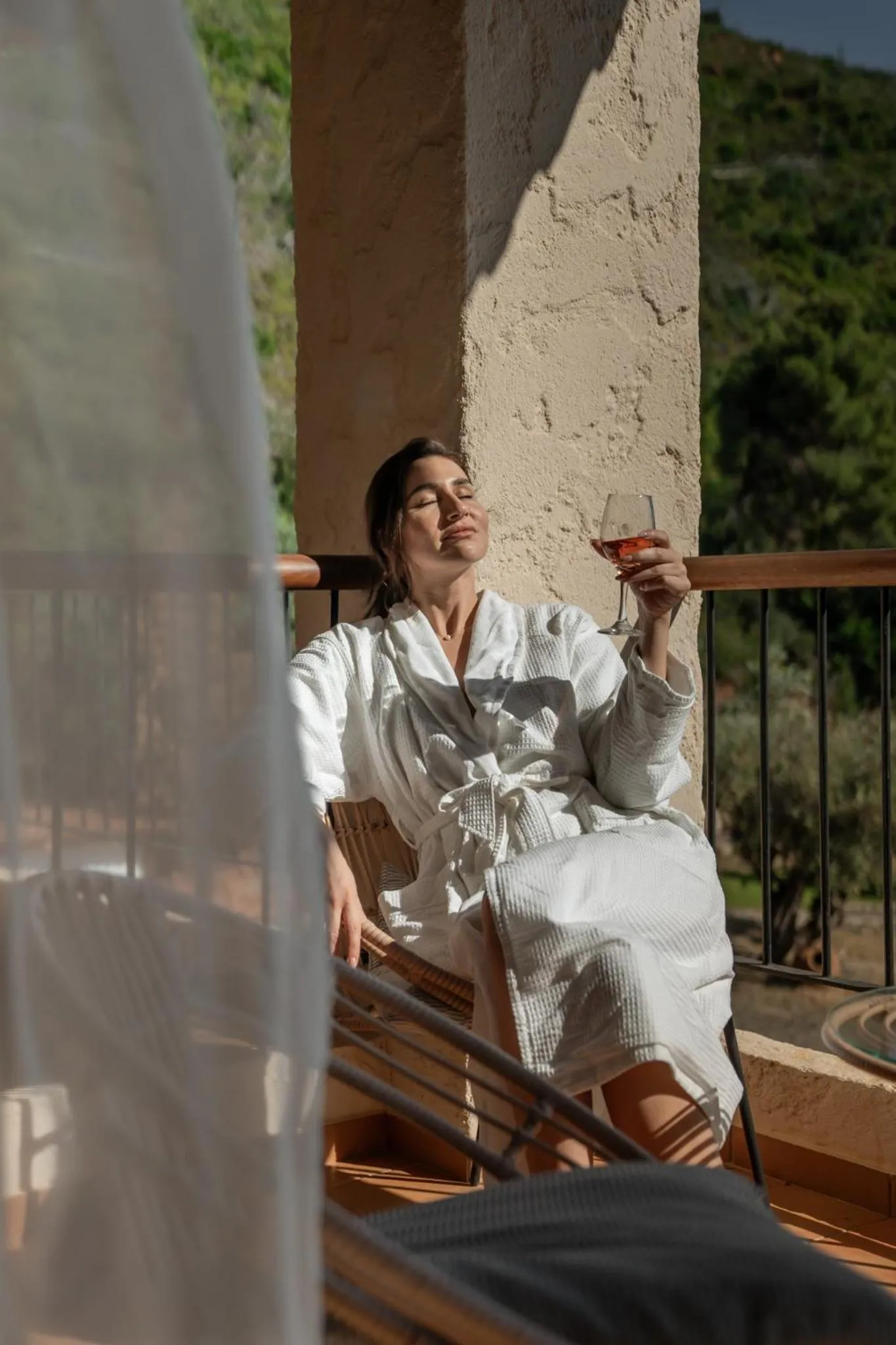 Natural landscape in Kaminos Evia