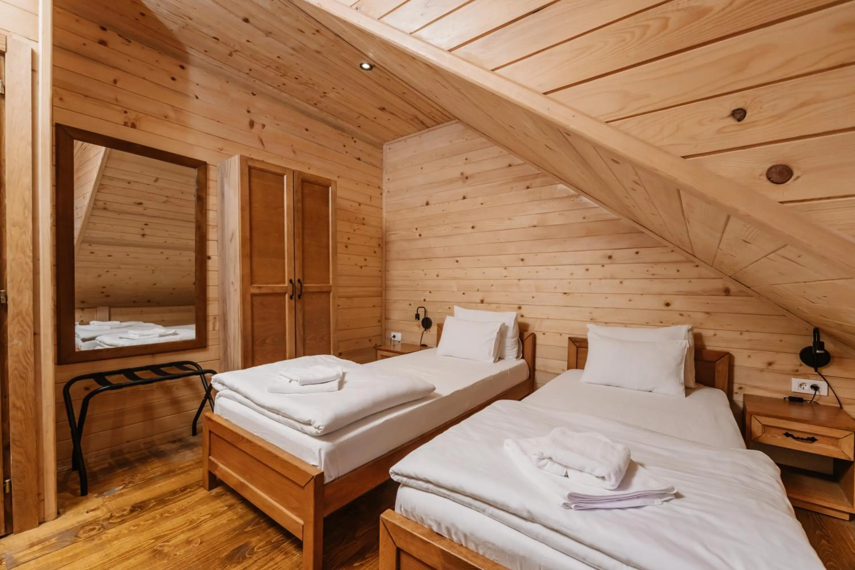 Bed in Hotel Porto Tara