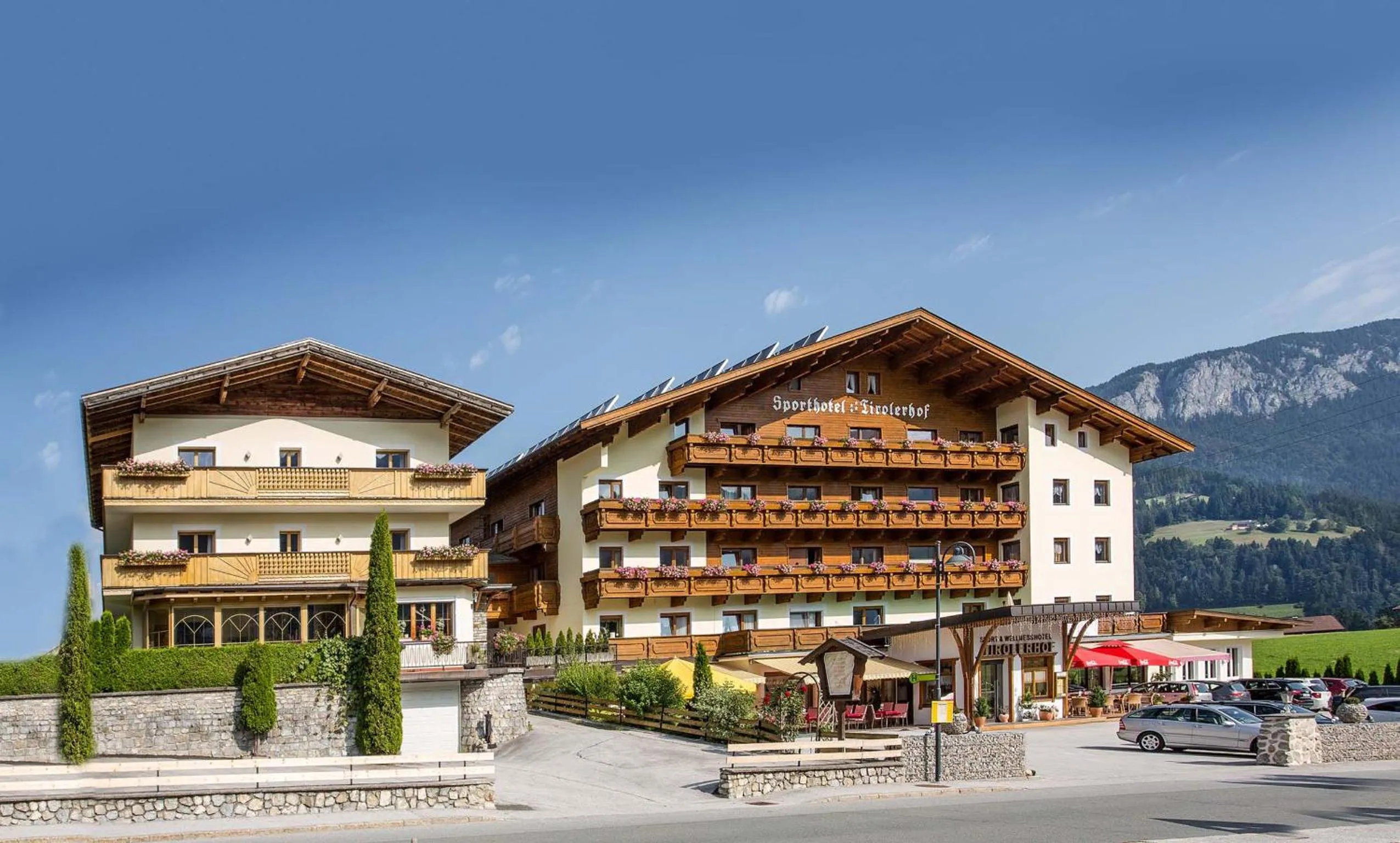 Property building in Sporthotel Tirolerhof