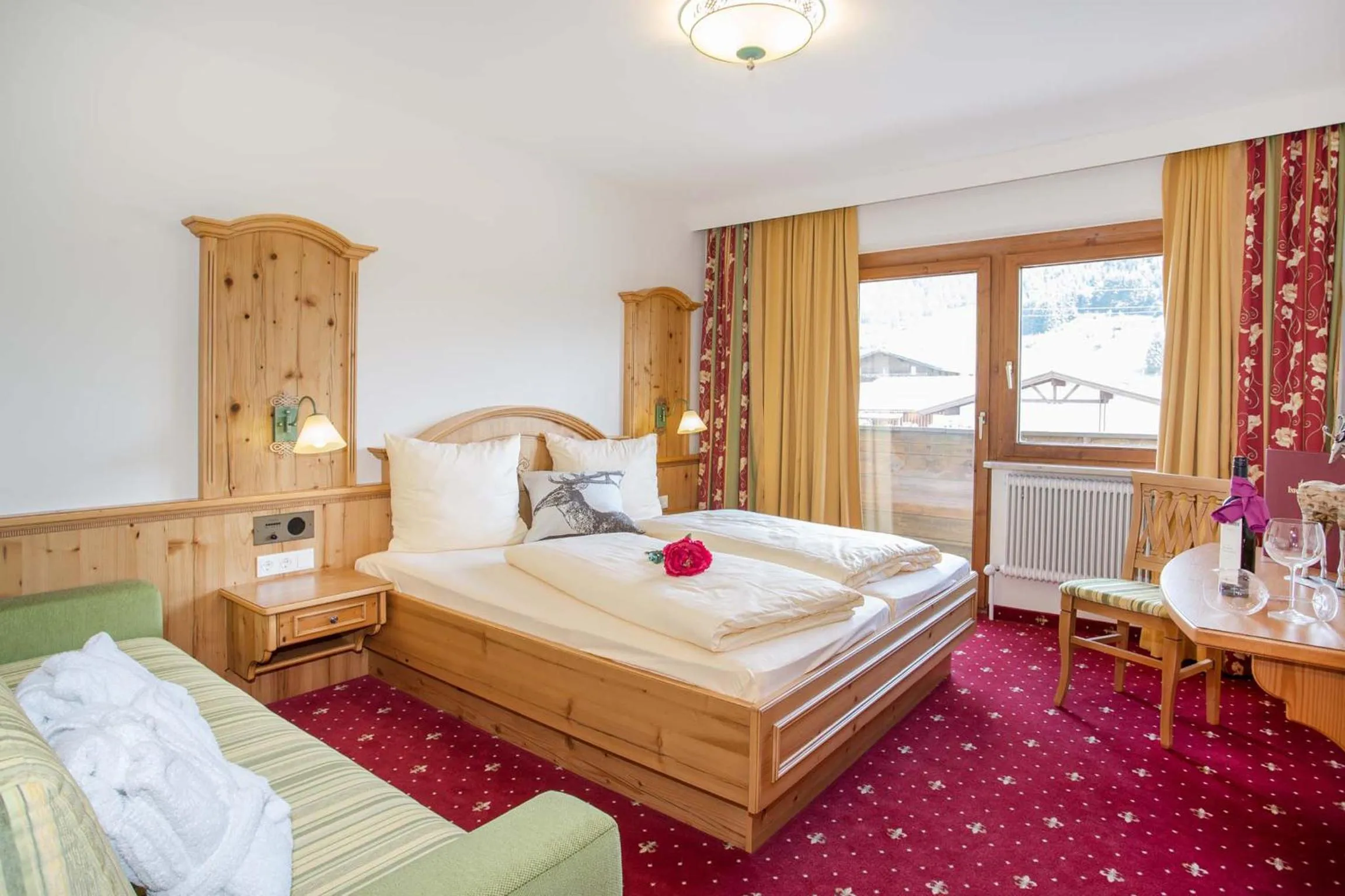Photo of the whole room, Bed in Sporthotel Tirolerhof