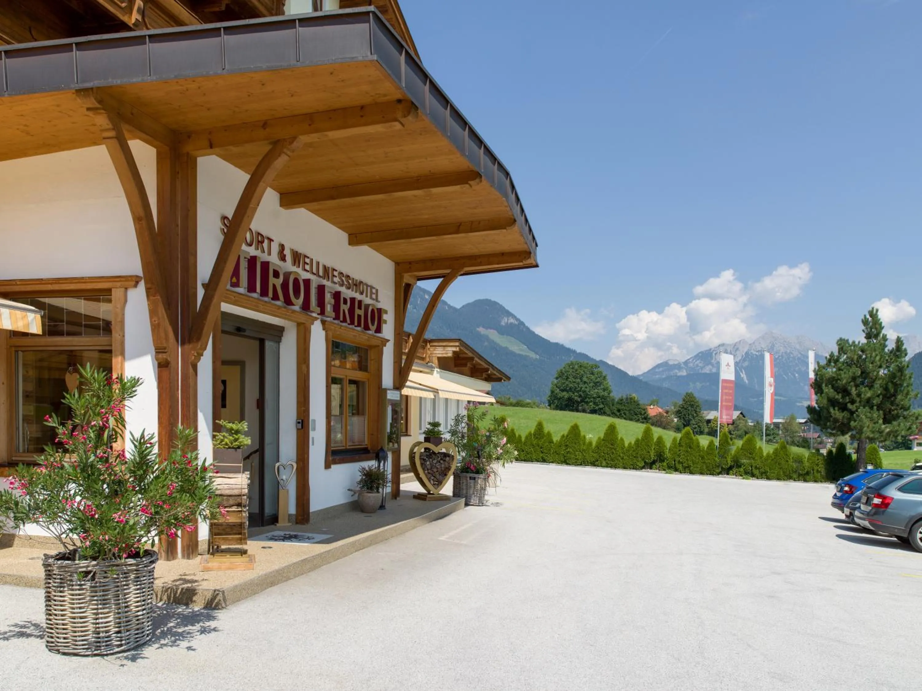 Facade/entrance in Sporthotel Tirolerhof