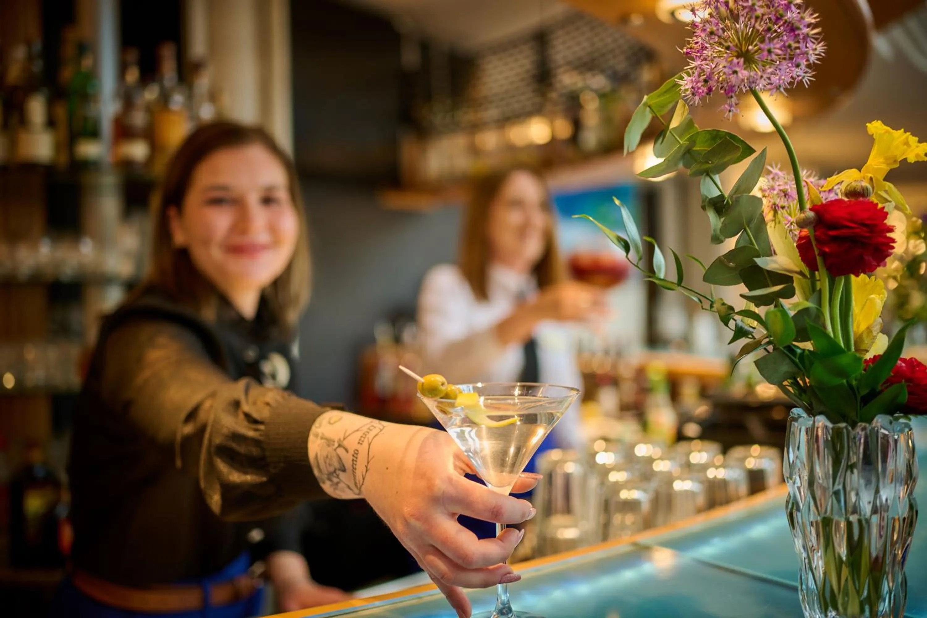 Lounge or bar in Hotel Wutzschleife