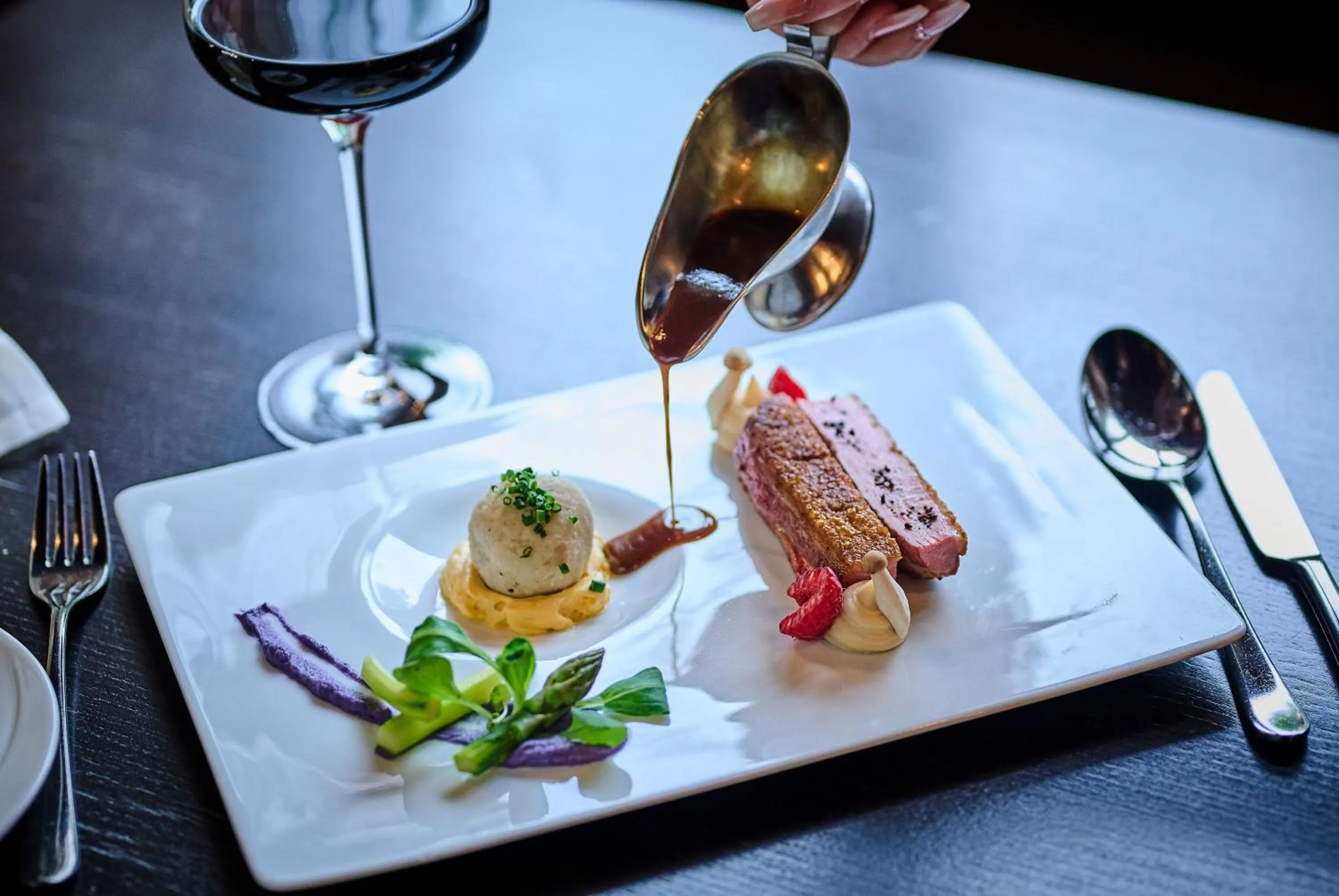 Dinner in Hotel Wutzschleife