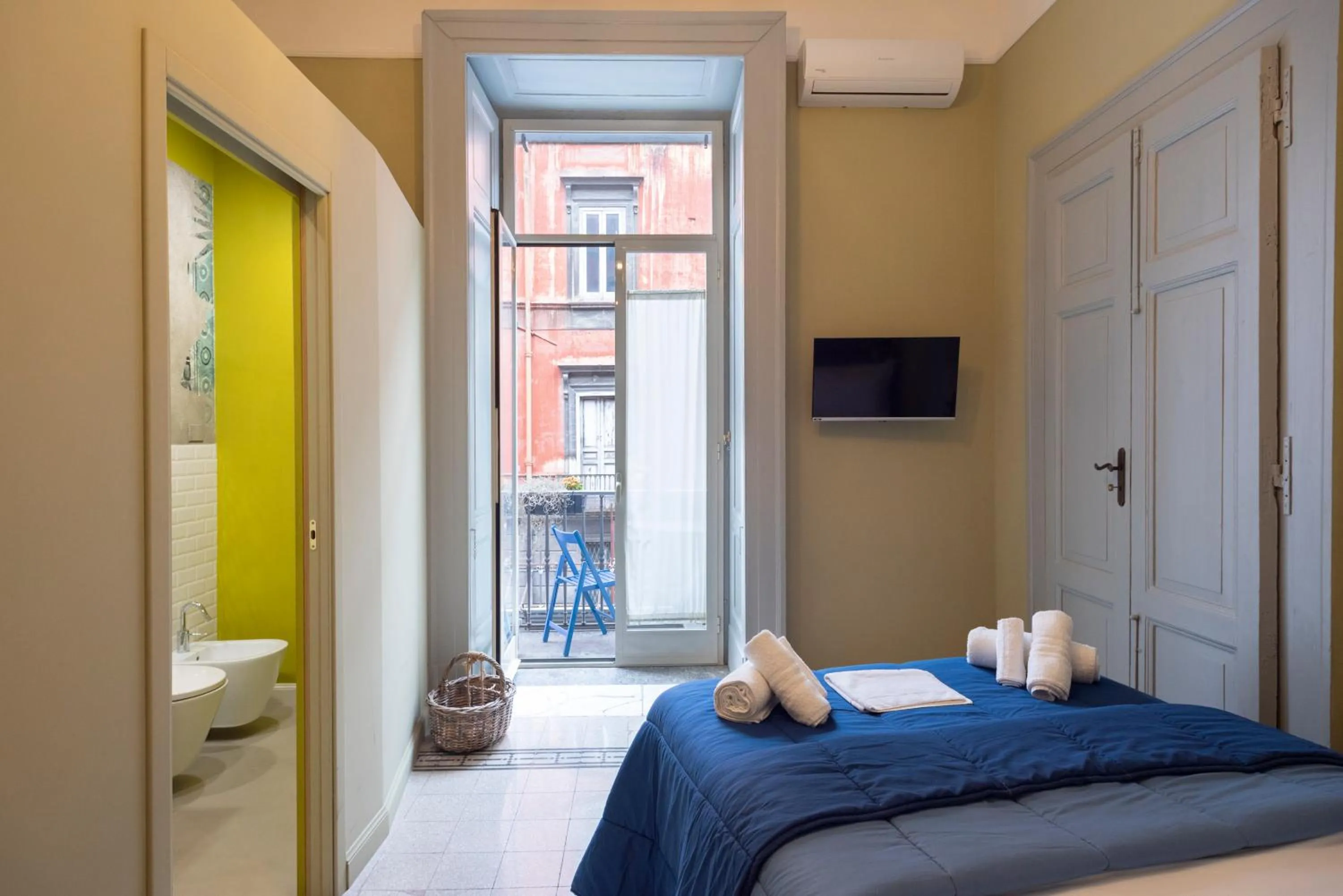 Bathroom, Bed in B&B o' Panar al Duomo