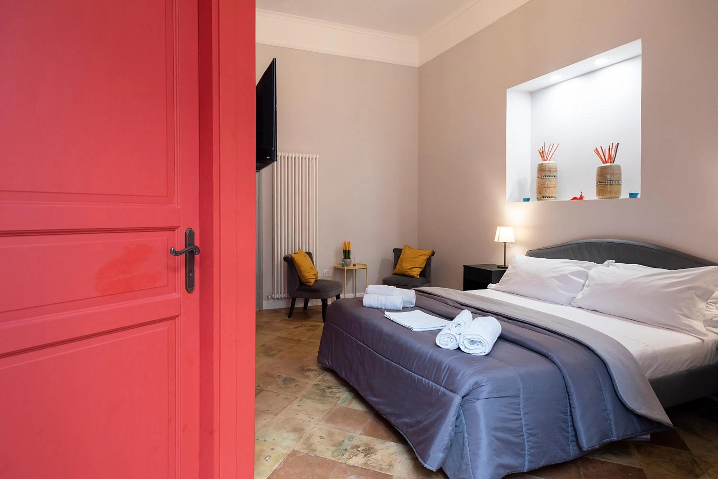 Bedroom, Bed in B&B o' Panar al Duomo