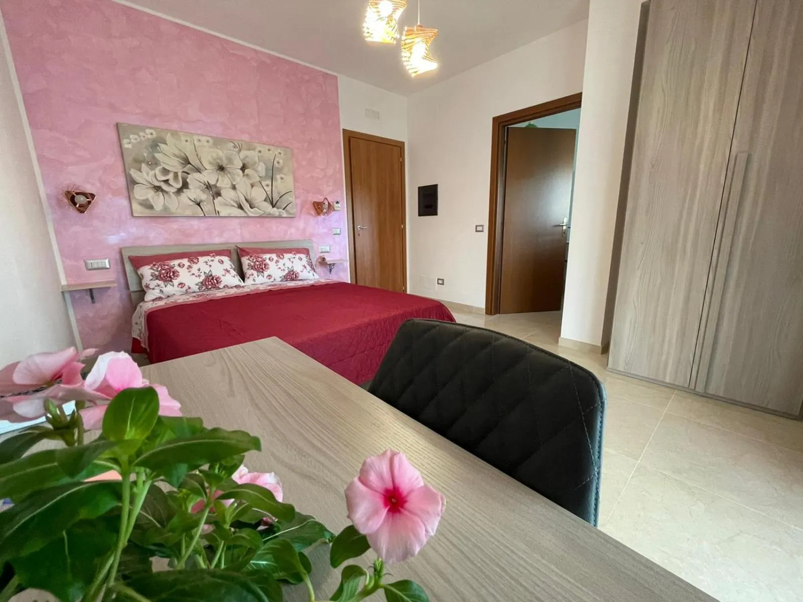 Double Room with Mountain View in B&B Angelina