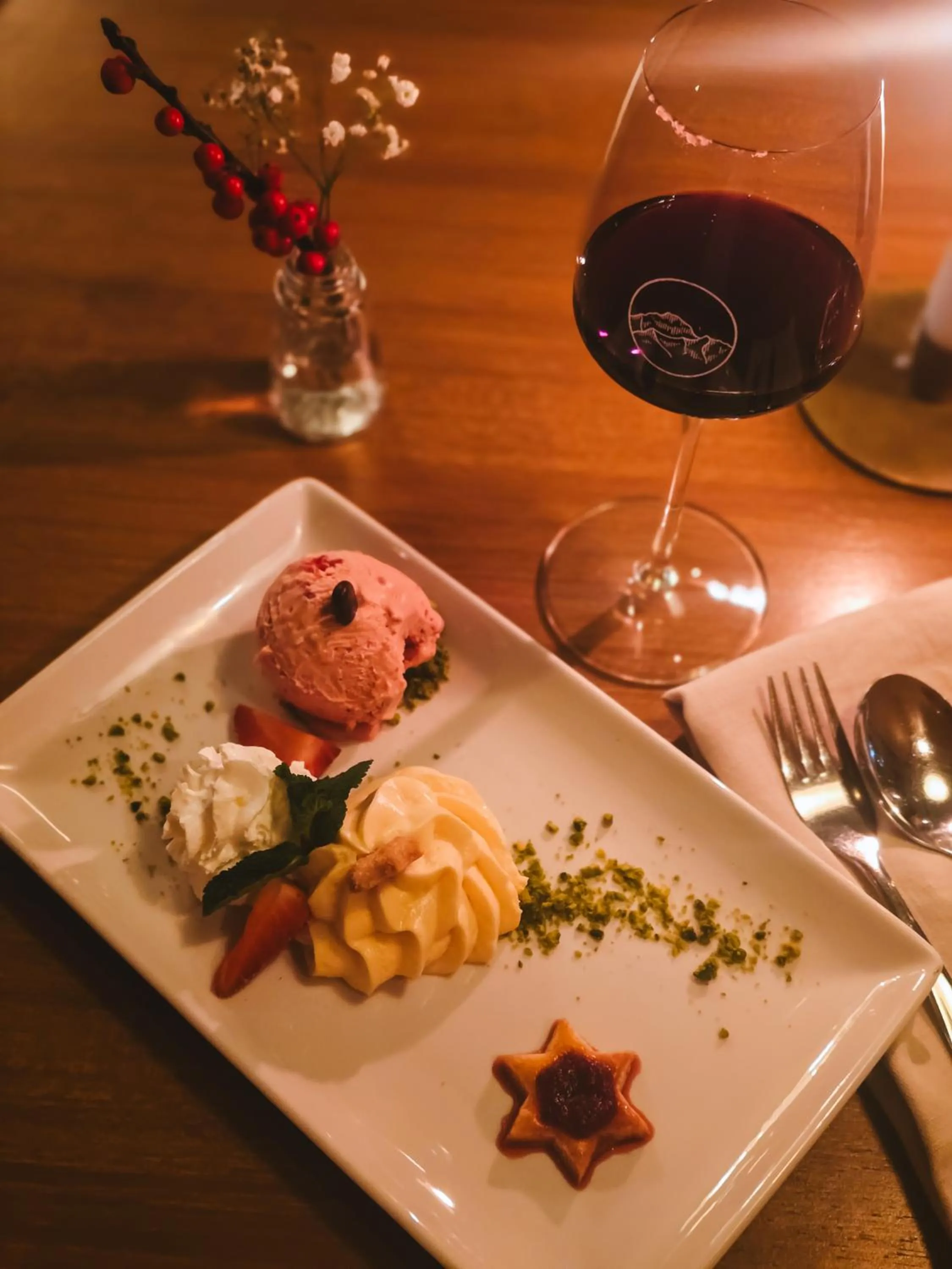 Food and drinks in Hotel Jungfraublick