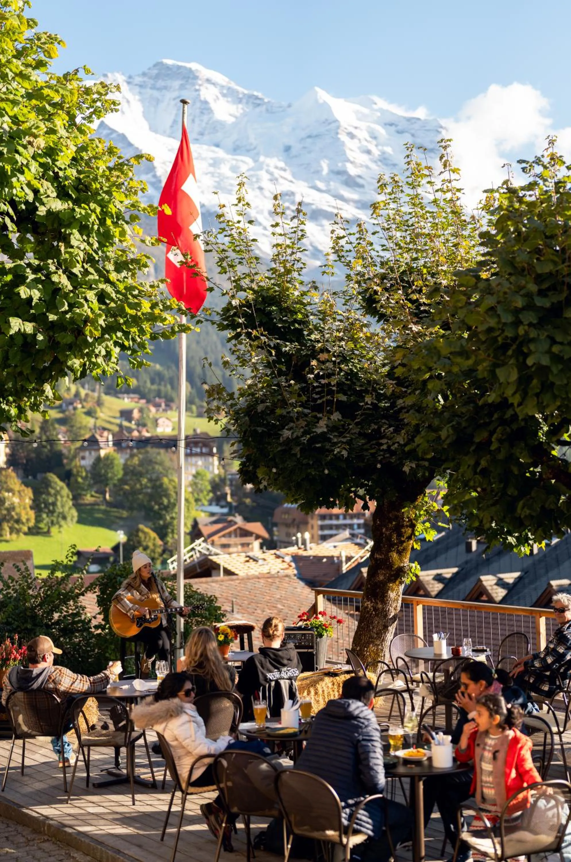 Restaurant/places to eat in Hotel Jungfraublick