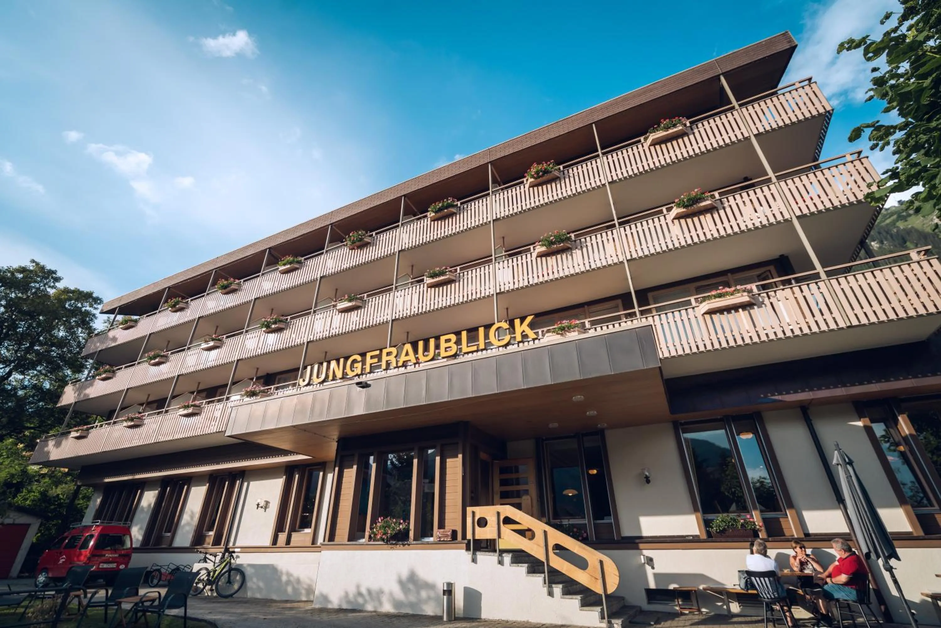 Property building in Hotel Jungfraublick