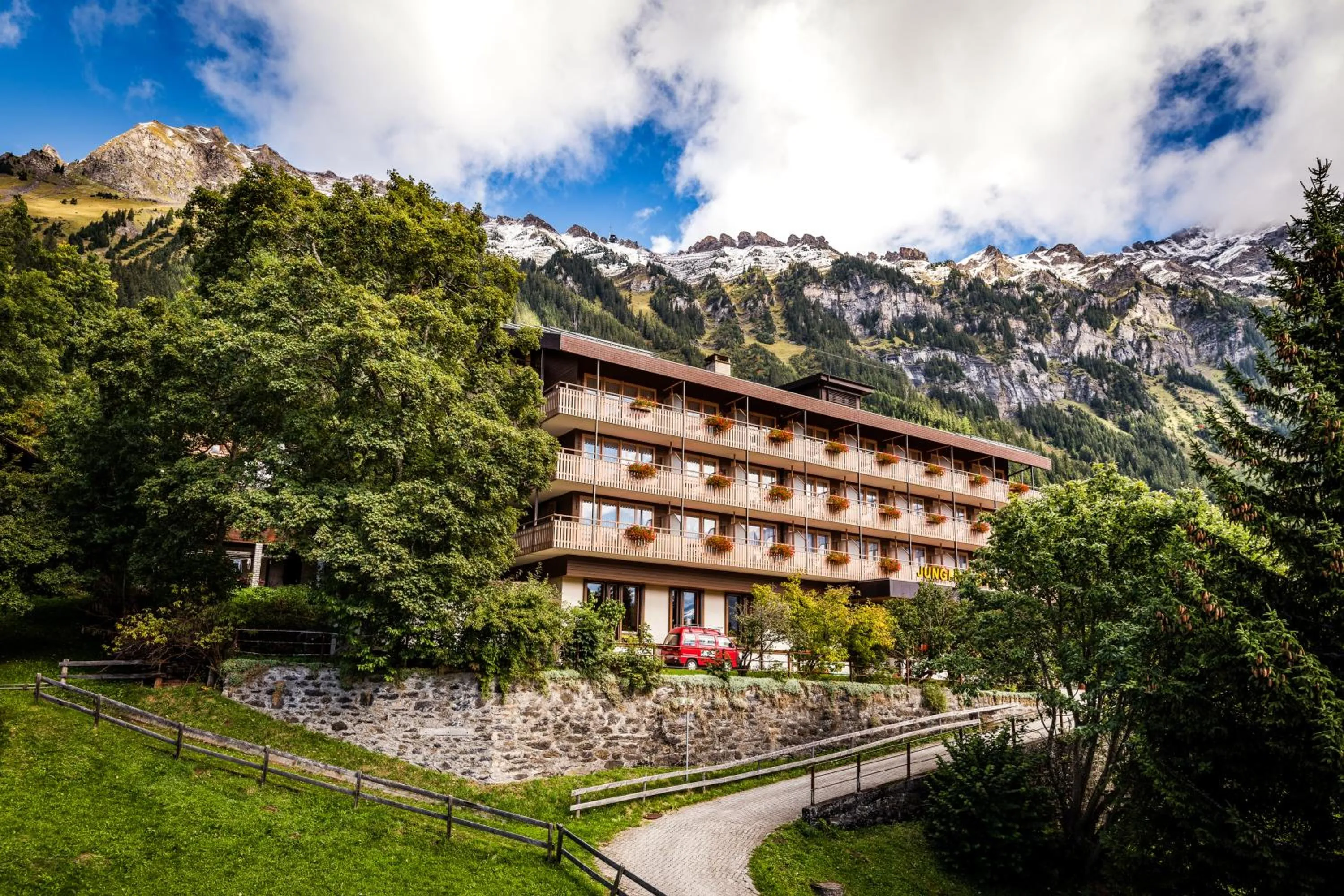 Property building in Hotel Jungfraublick