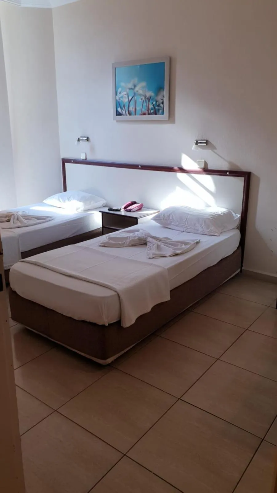 Bed in İSABELLA APART OTEL