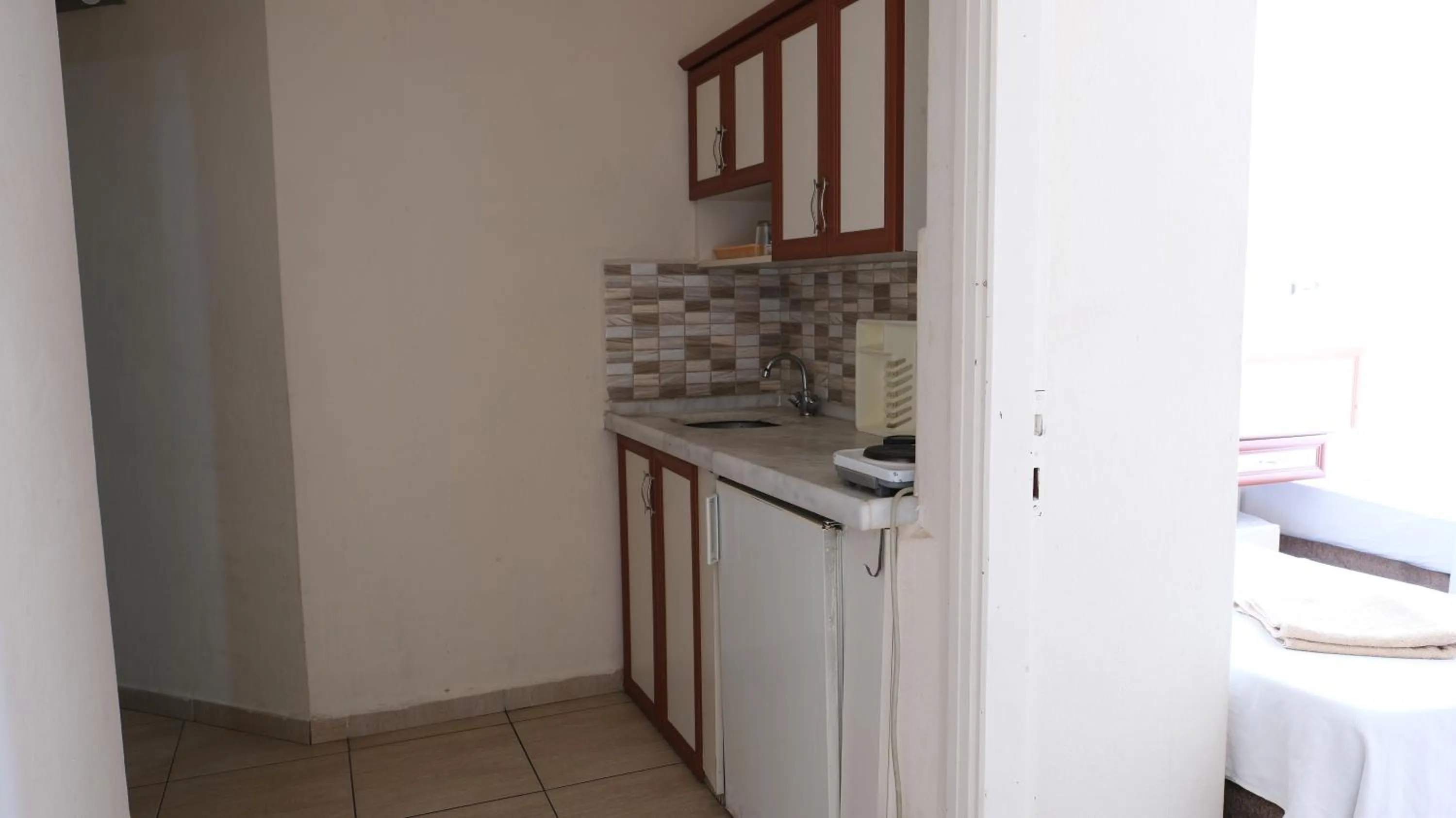 Kitchen or kitchenette in İSABELLA APART OTEL