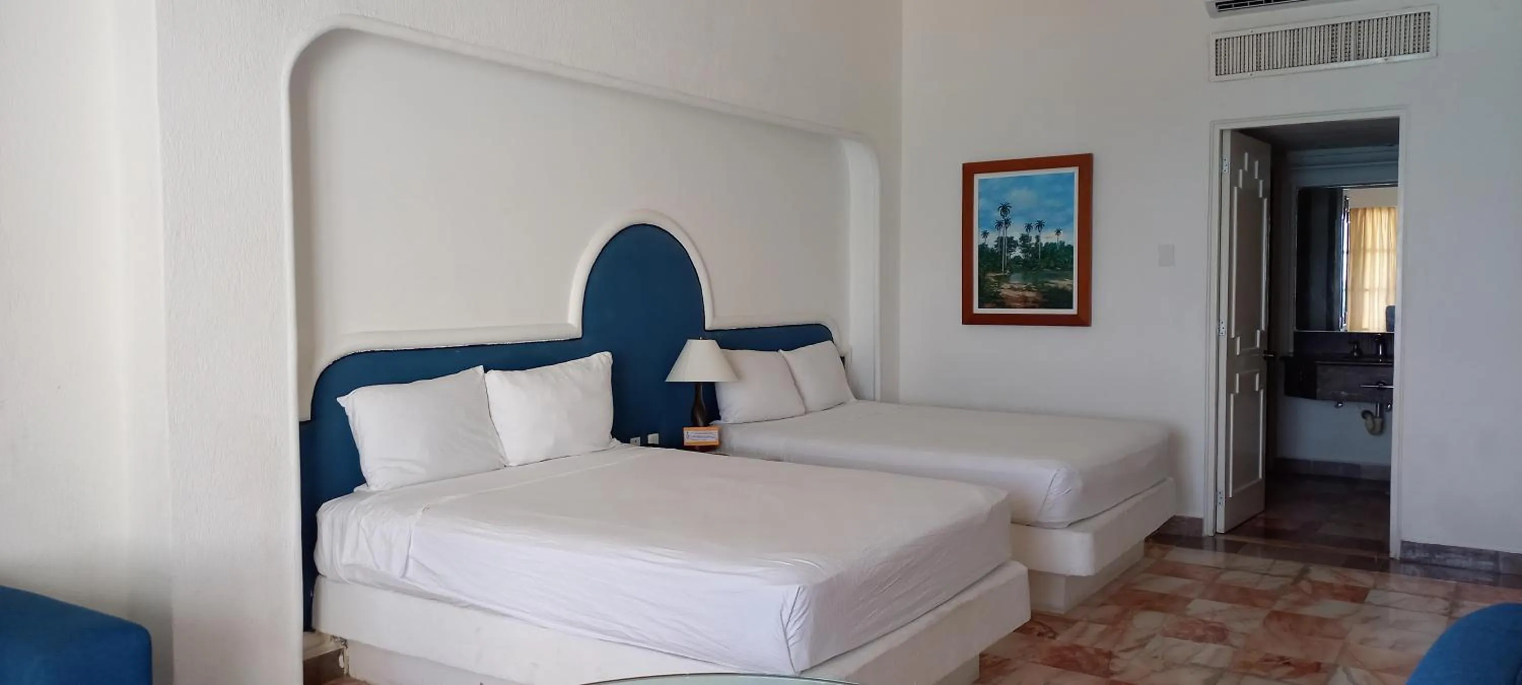 Bedroom, Bed in Hotel & Museo Casa Turquesa