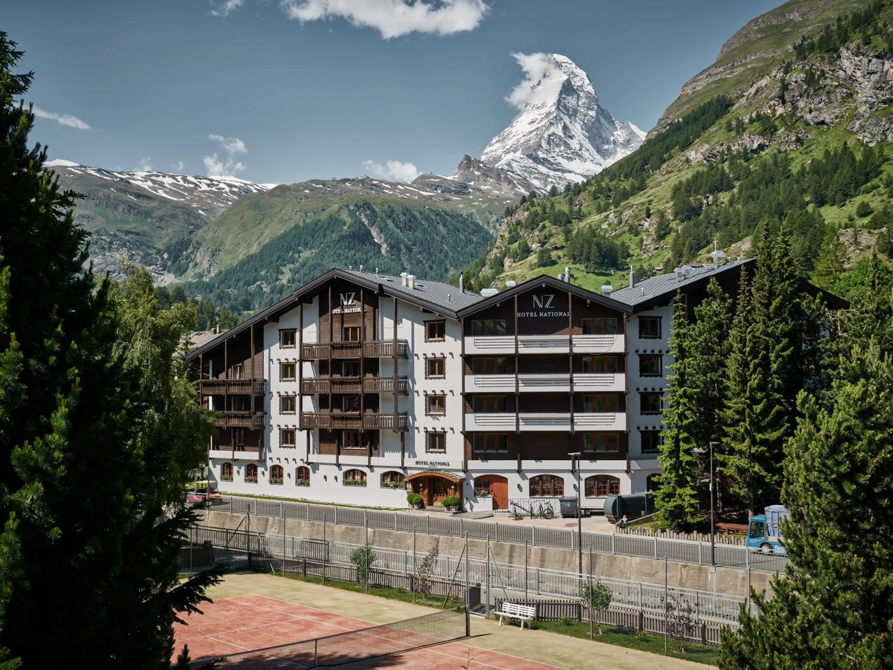 Property building in National Zermatt - Matterhorn Views, Sunnegga Gateway & SPA