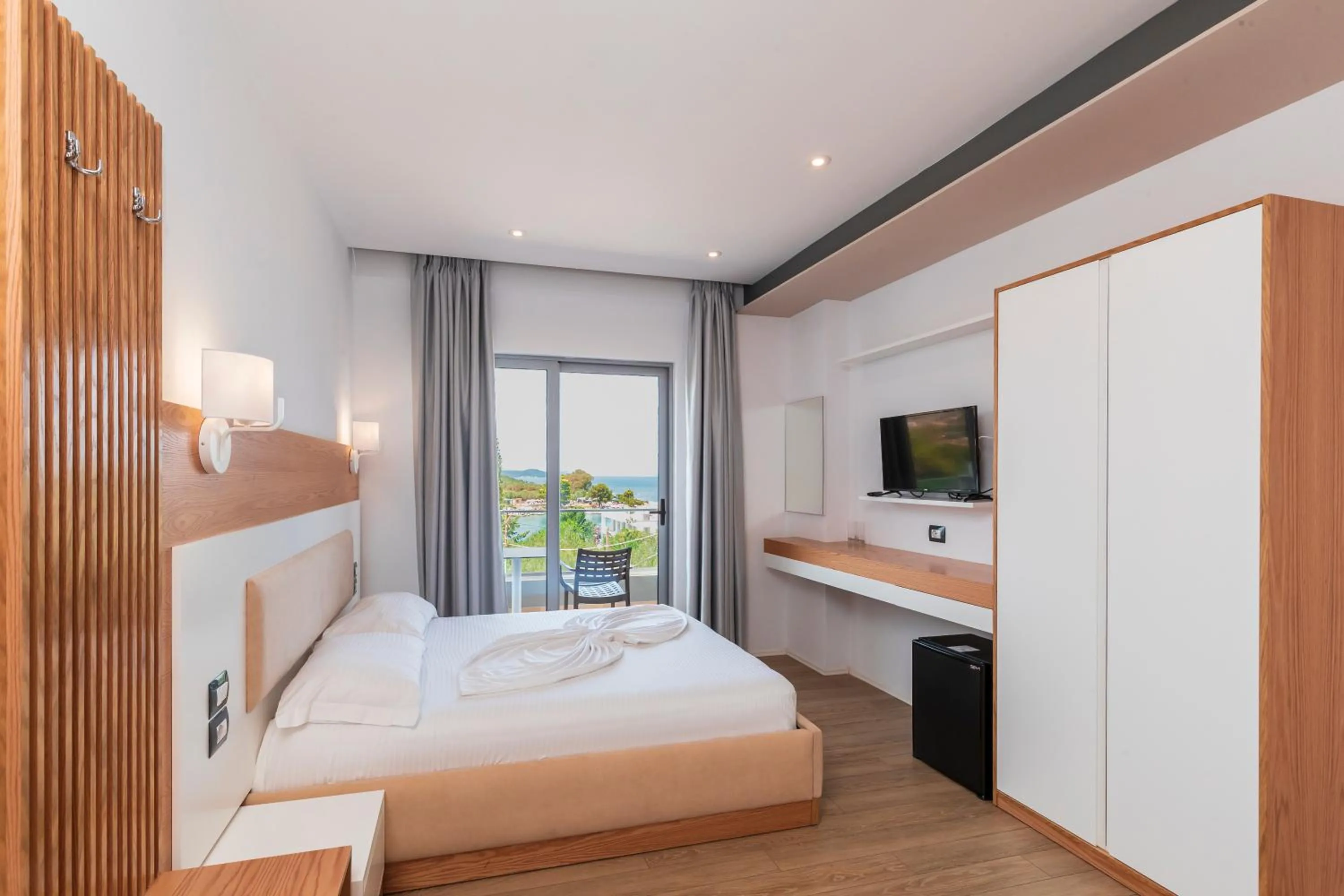 Bed in Ventus Hotel
