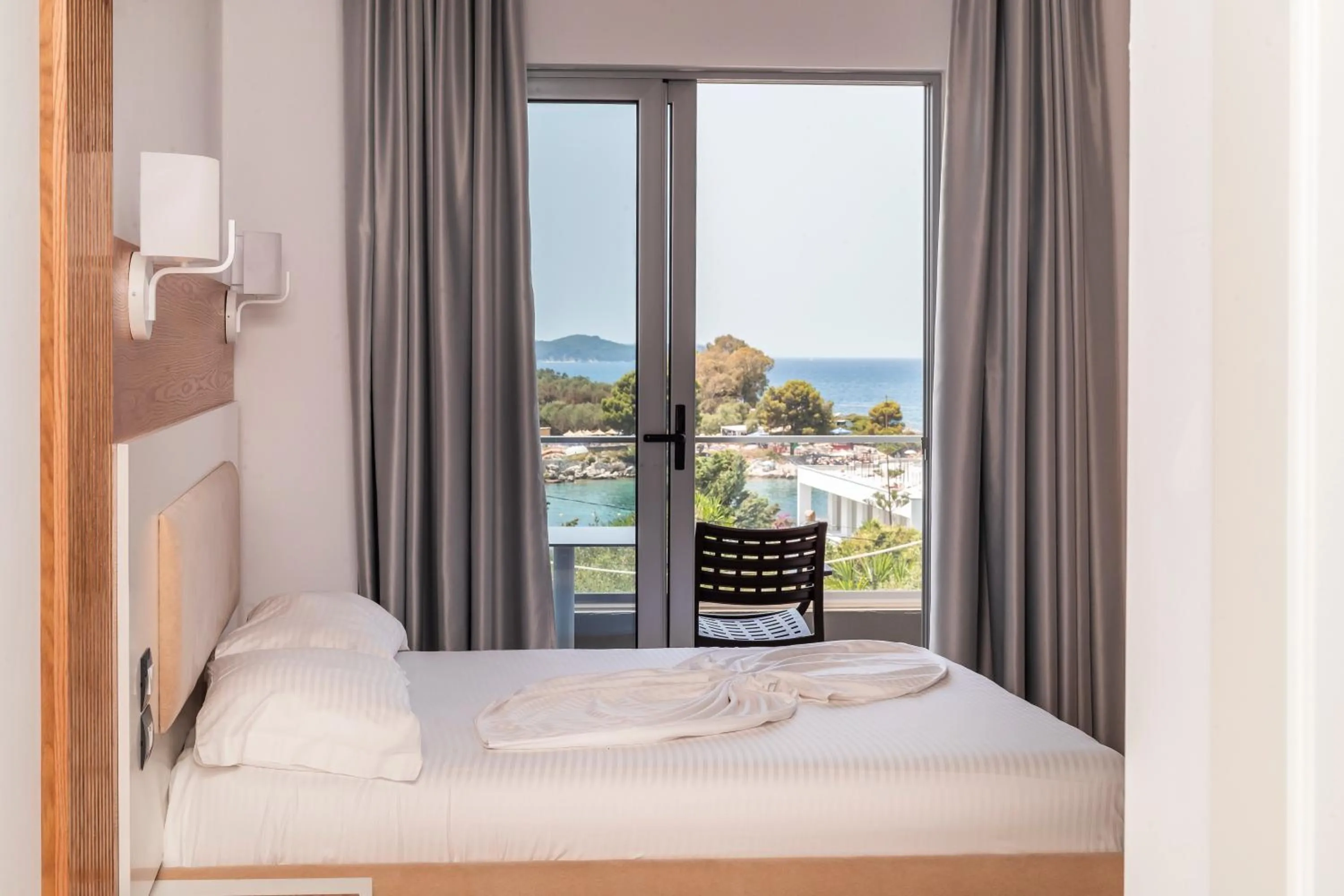 Bed in Ventus Hotel