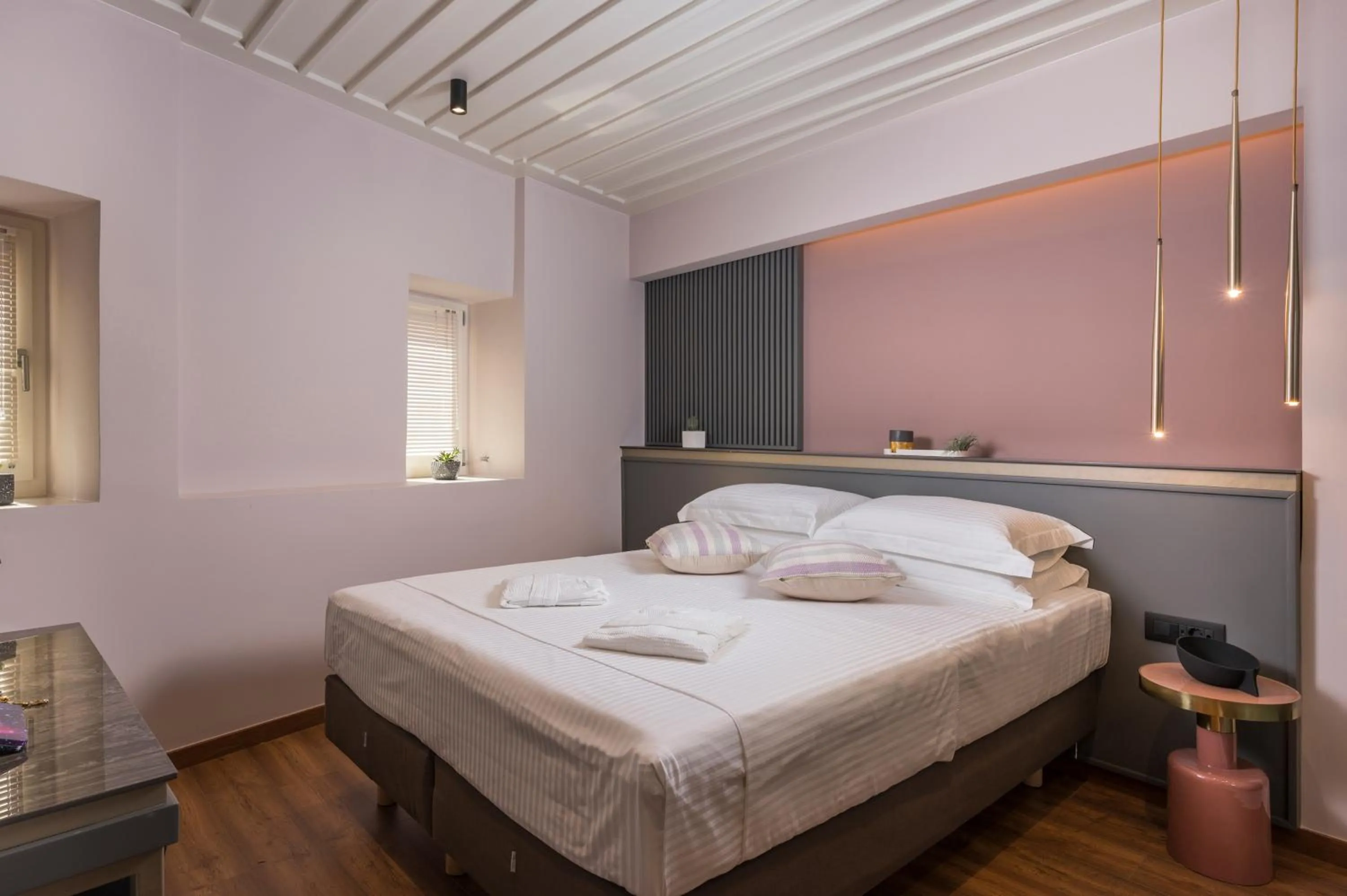 Bed in Veneri Boutique Suites