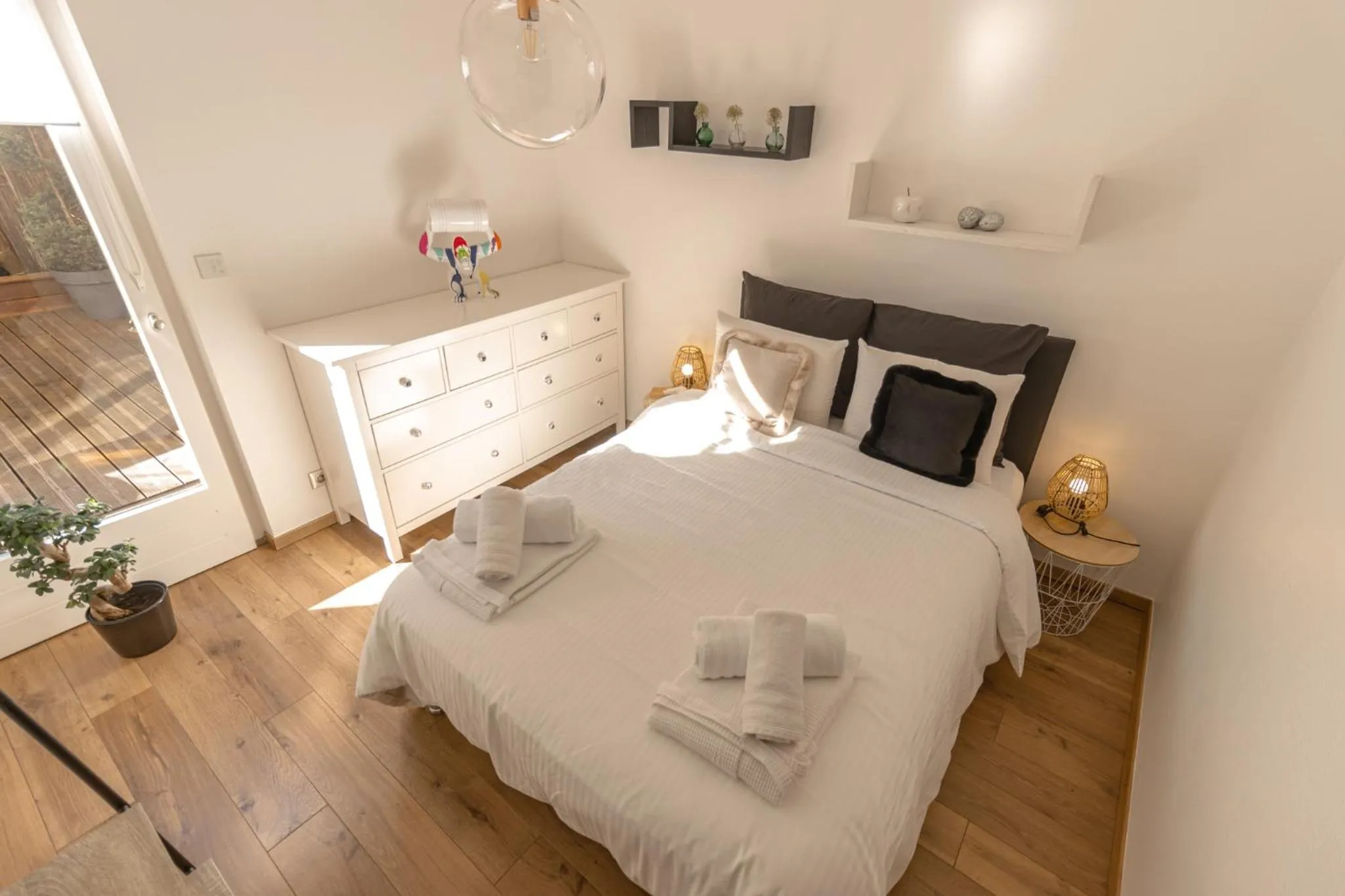 Bed in Le gîte de Sabina - Colmar