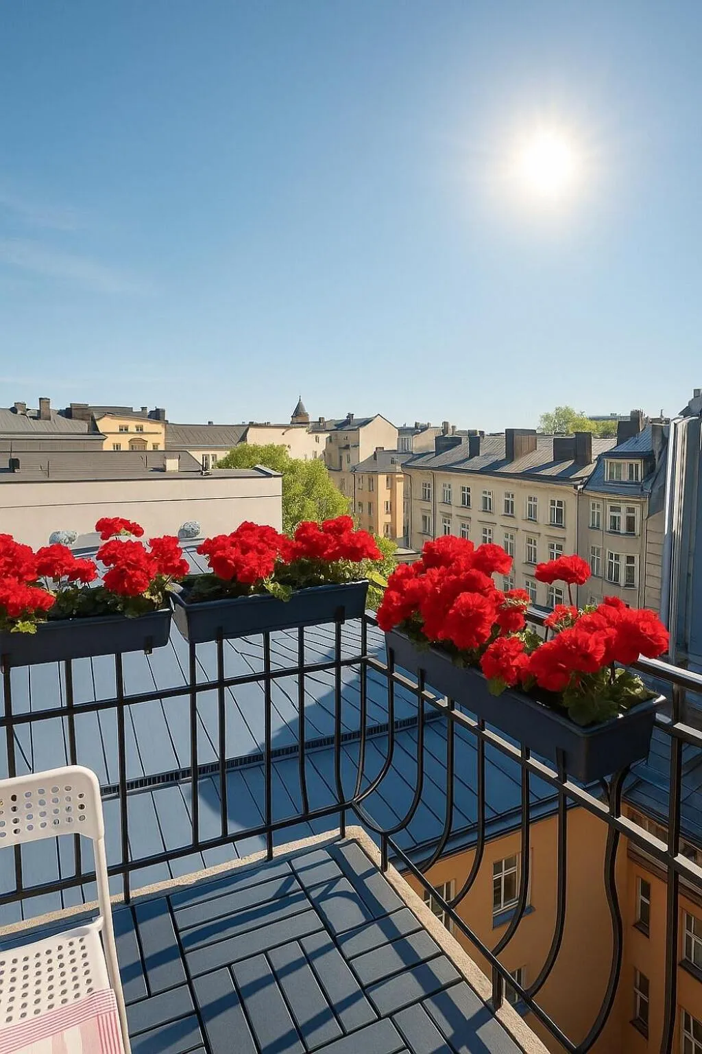 Balcony/Terrace in Senate Hotel
