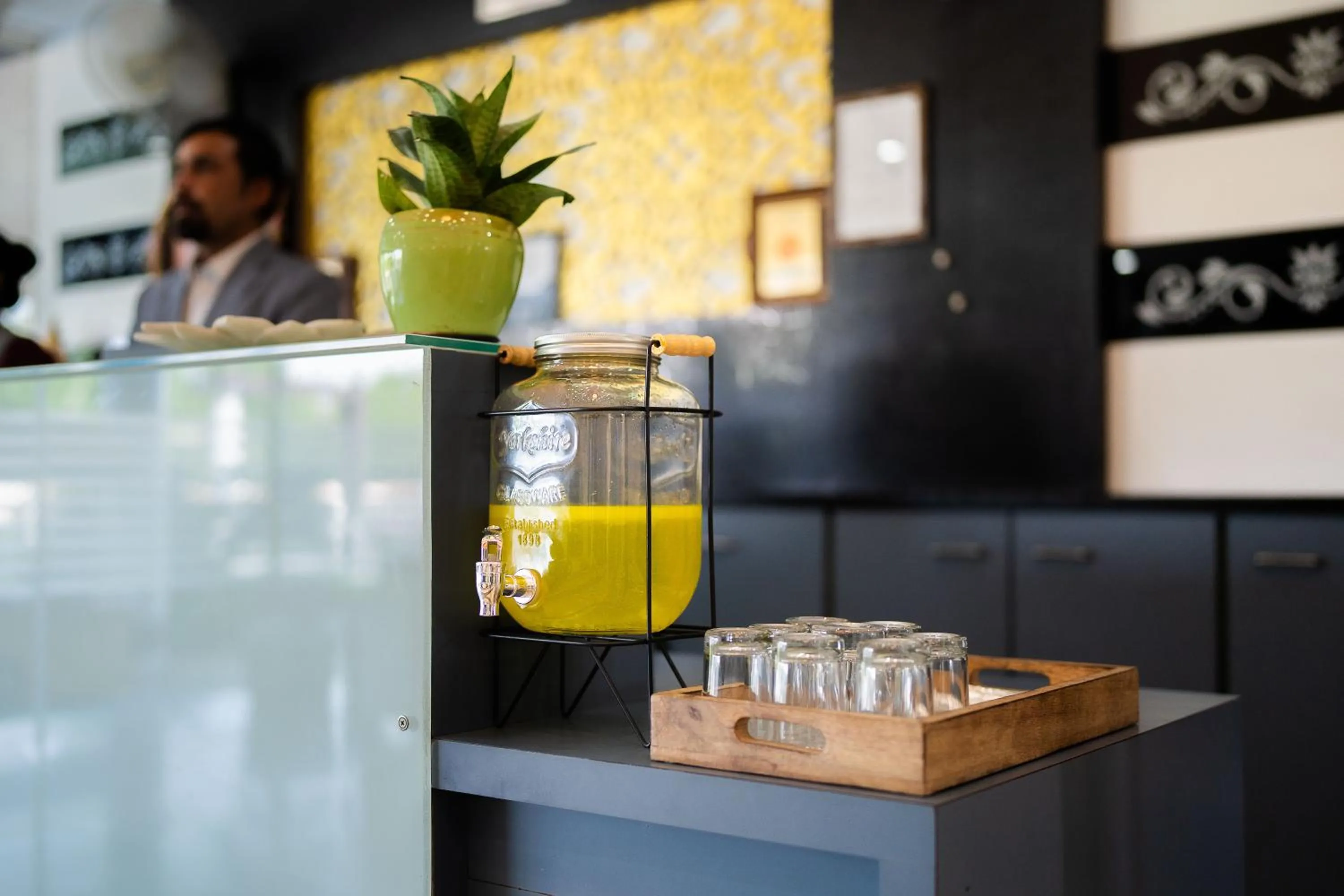 Food and drinks in The Sky Imperial- Hotel Gopal Darshan