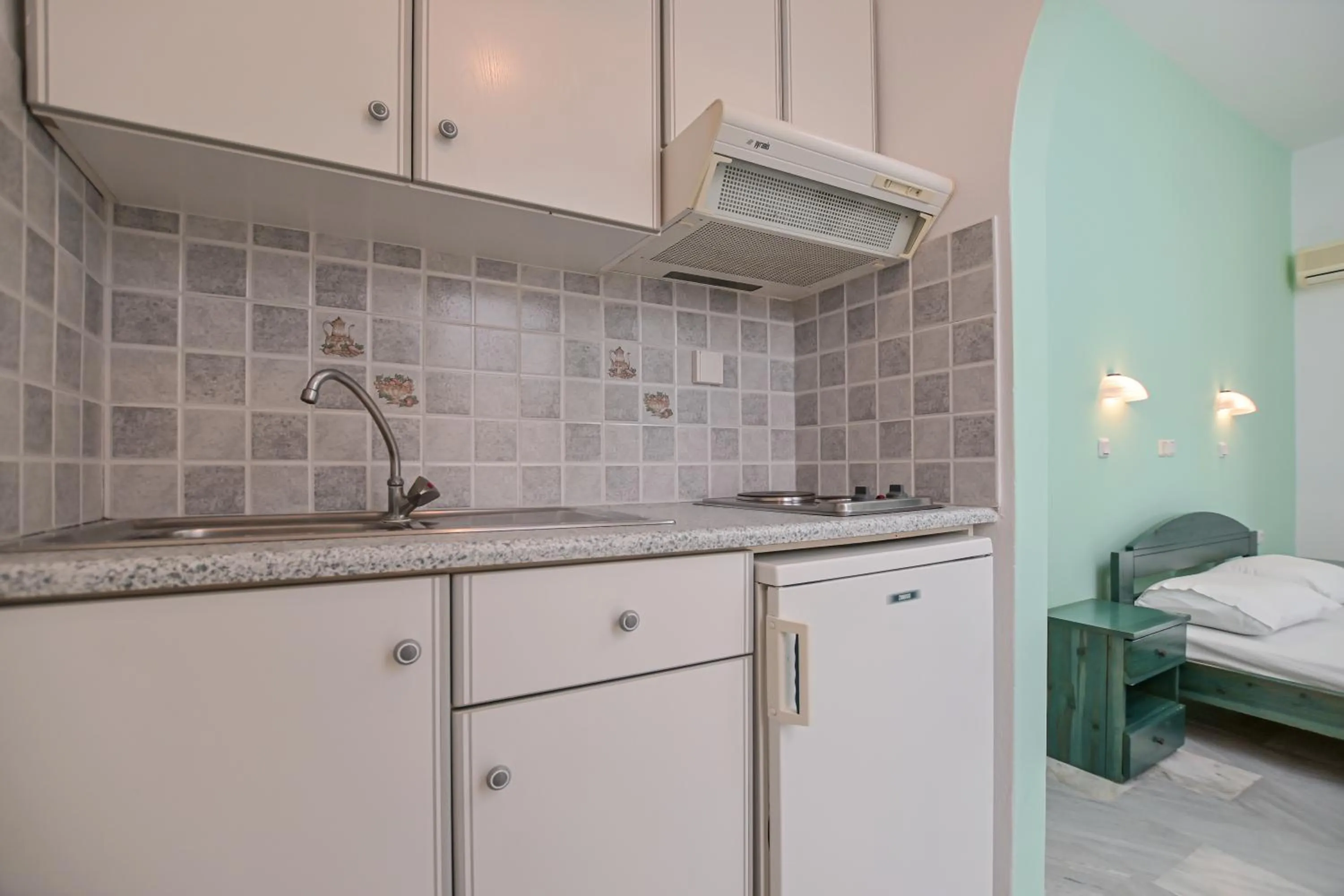 Kitchen or kitchenette in Naxian Garden of Senses