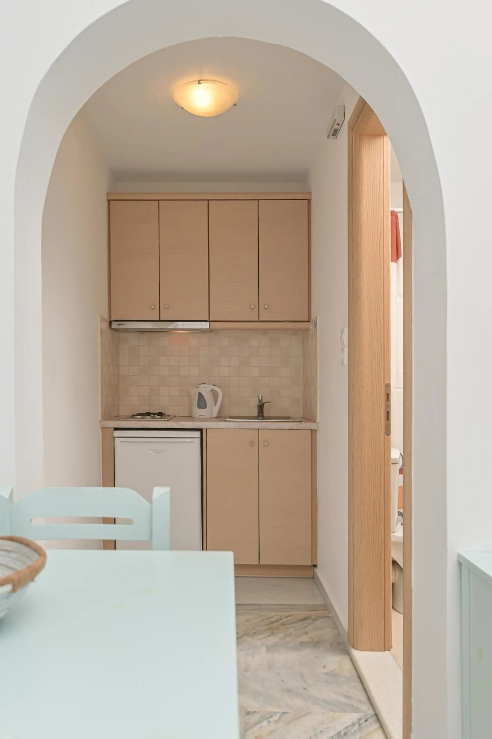 Kitchen or kitchenette in Naxian Garden of Senses