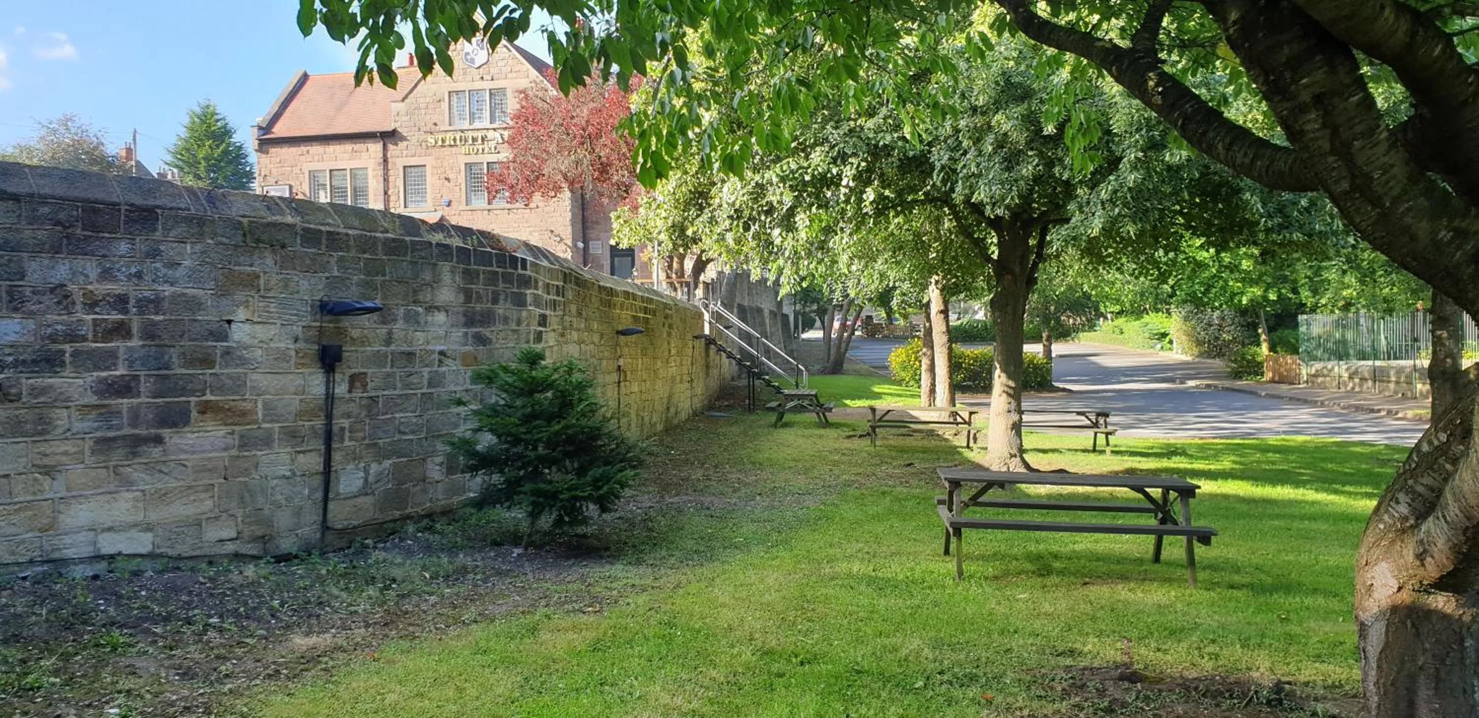 Garden in The Strutt Arms
