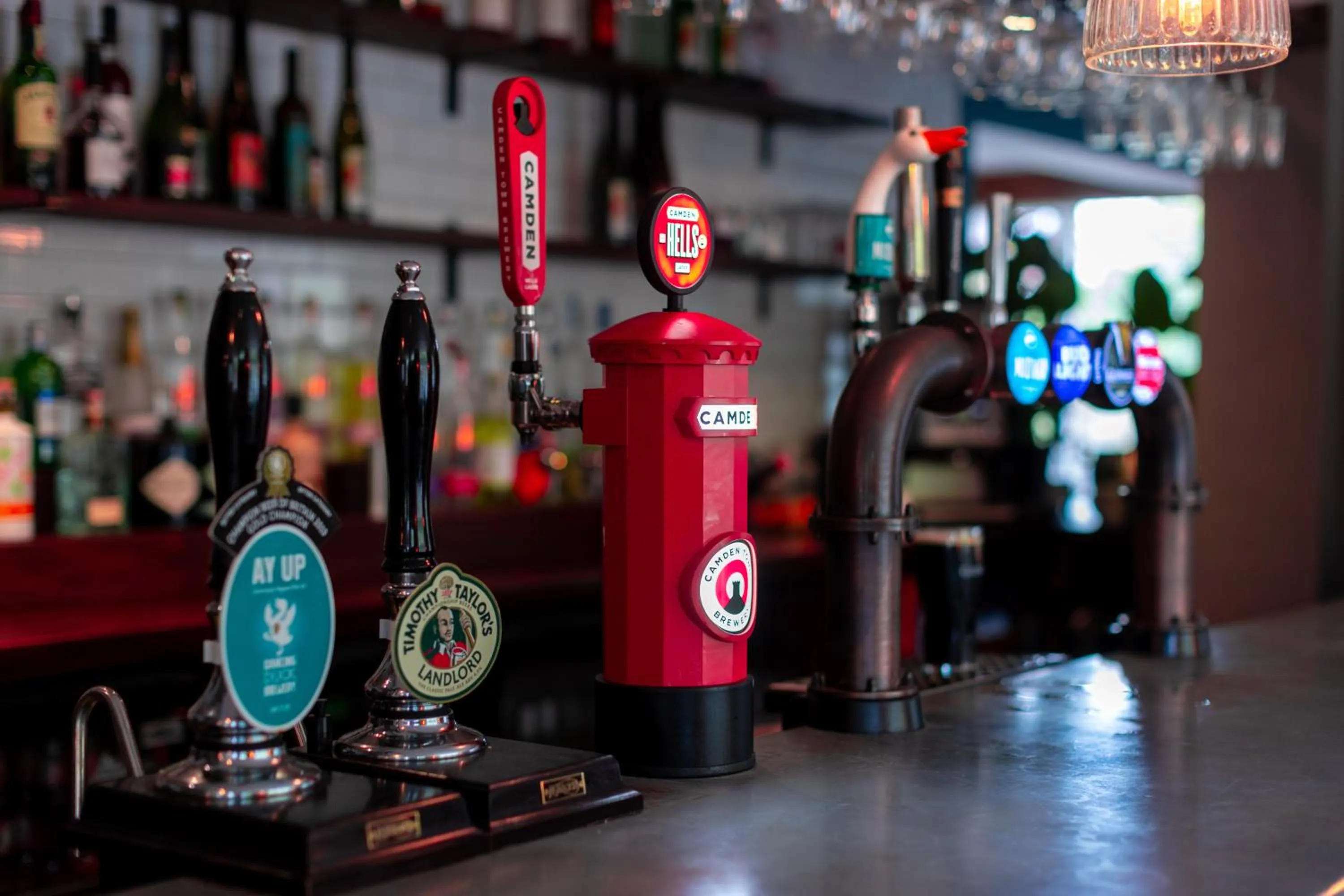 Lounge or bar in The Strutt Arms