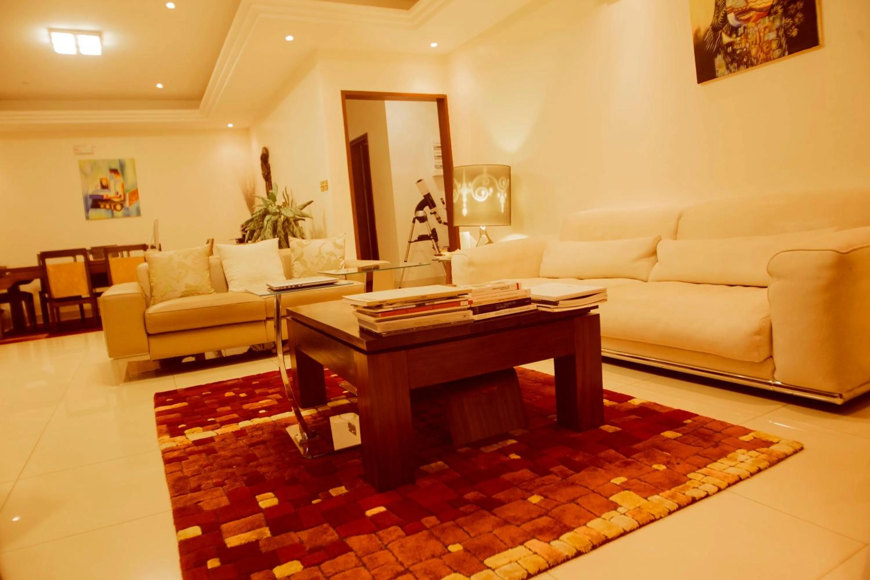 Living room in Residence MASSOU