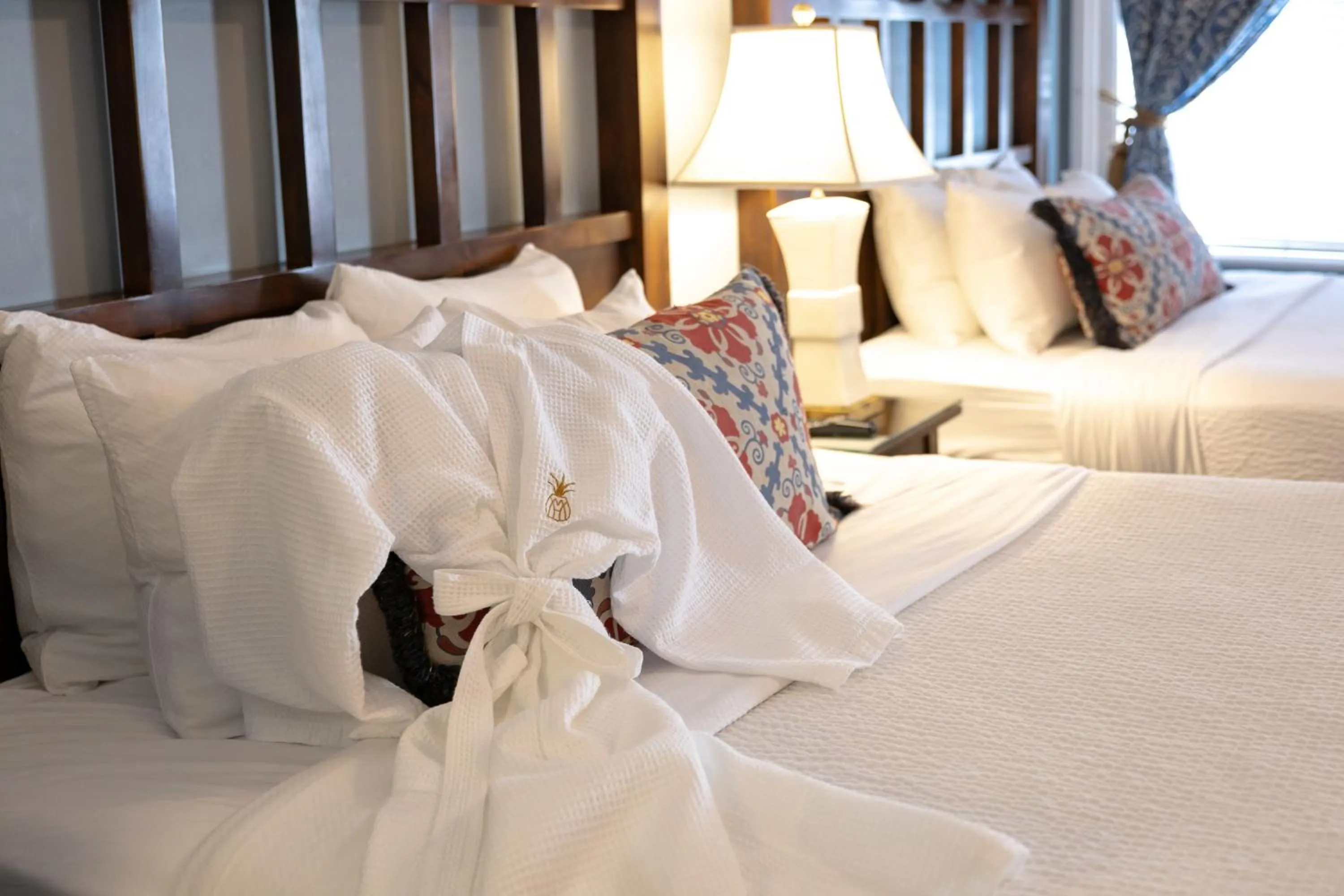 Bed in The Marshall House, Historic Inns of Savannah Collection