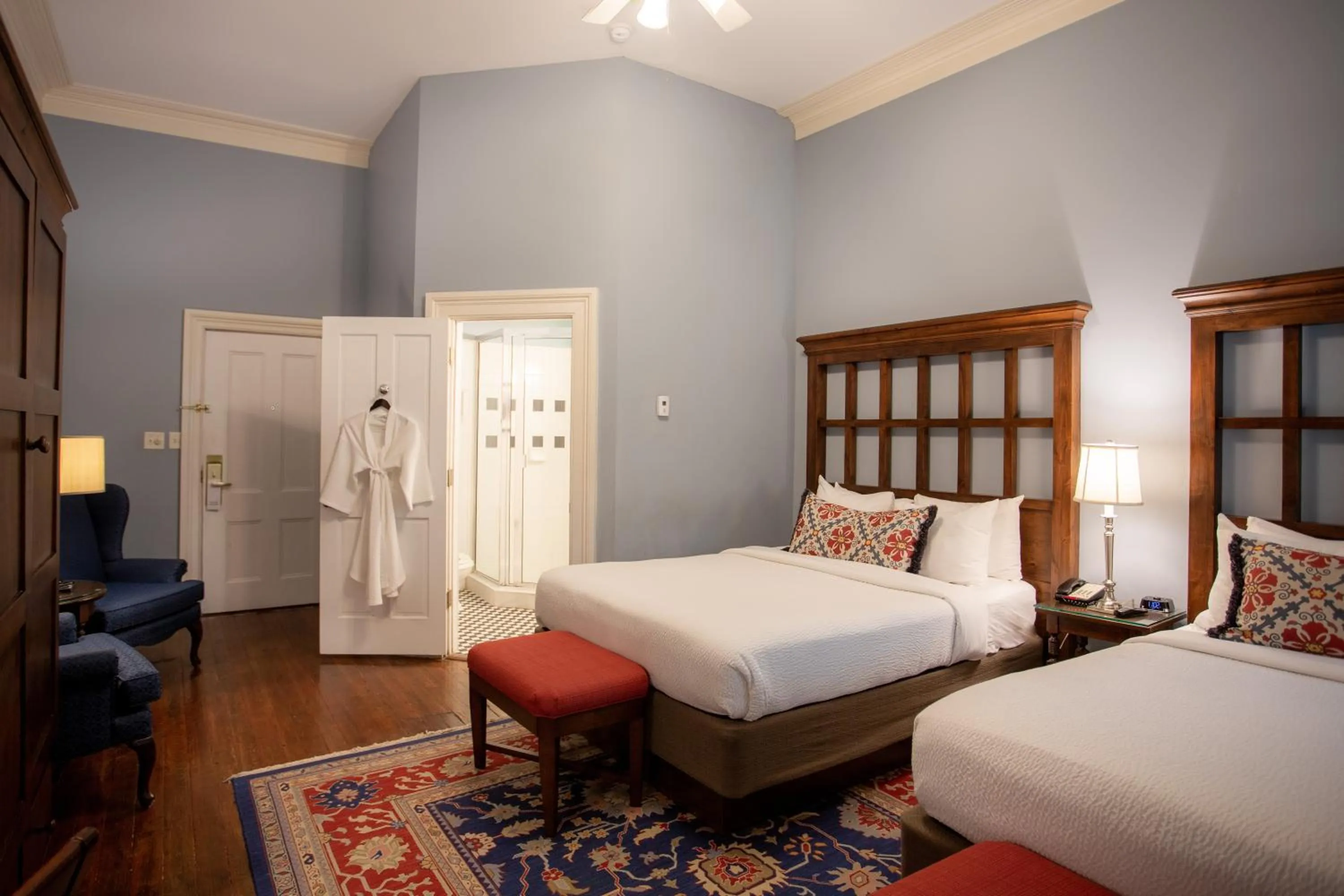 Bedroom, Bed in The Marshall House, Historic Inns of Savannah Collection
